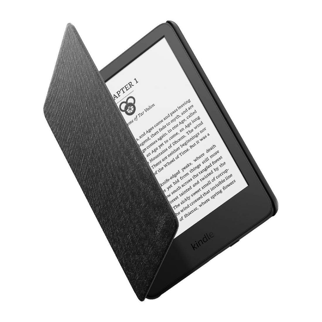 3 Kindle E-Reader 2022 Fabric Cover Black, 3 of 5