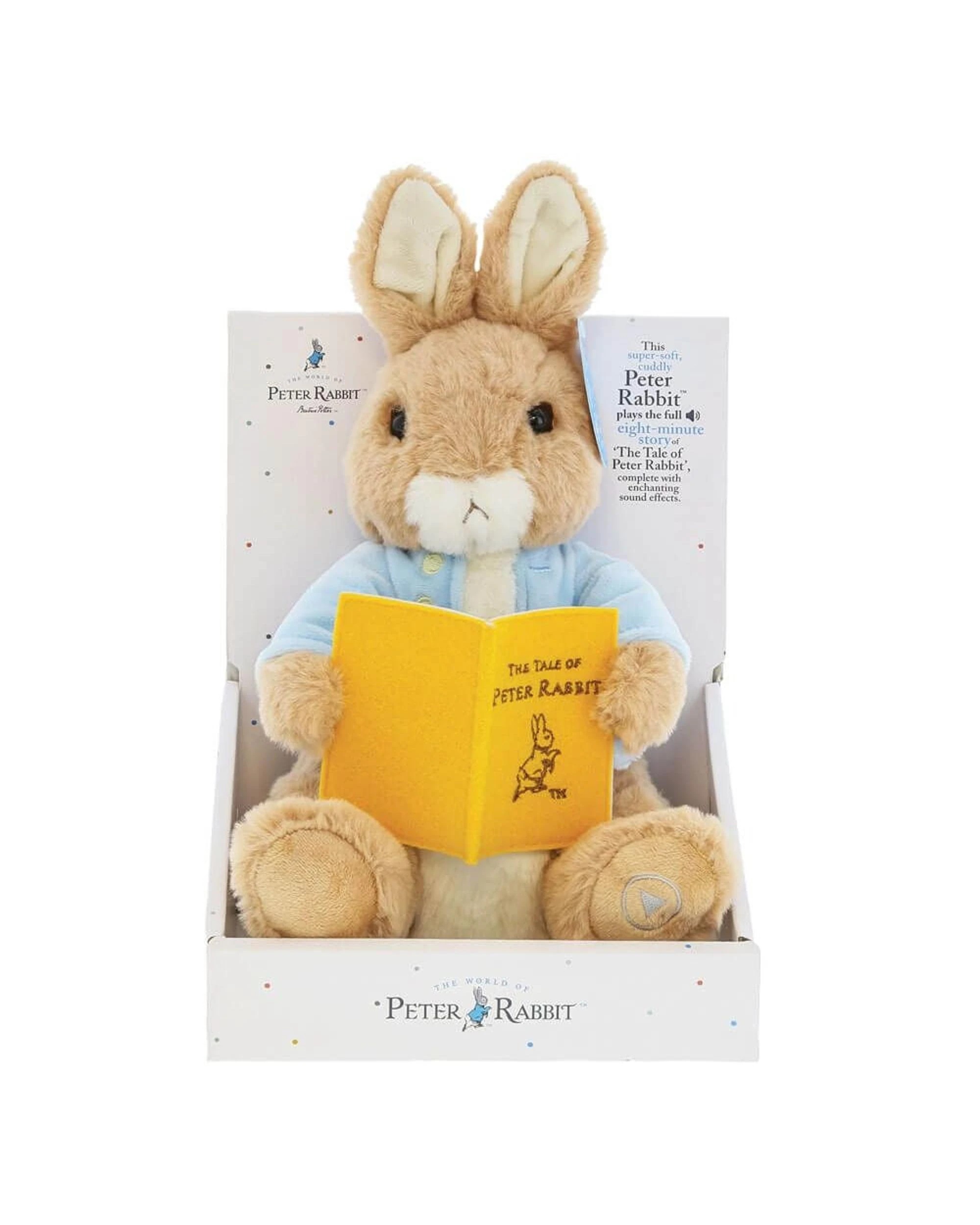 1 Beatrix Potter Storytime Peter Rabbit Talking Plush, 1 of 6