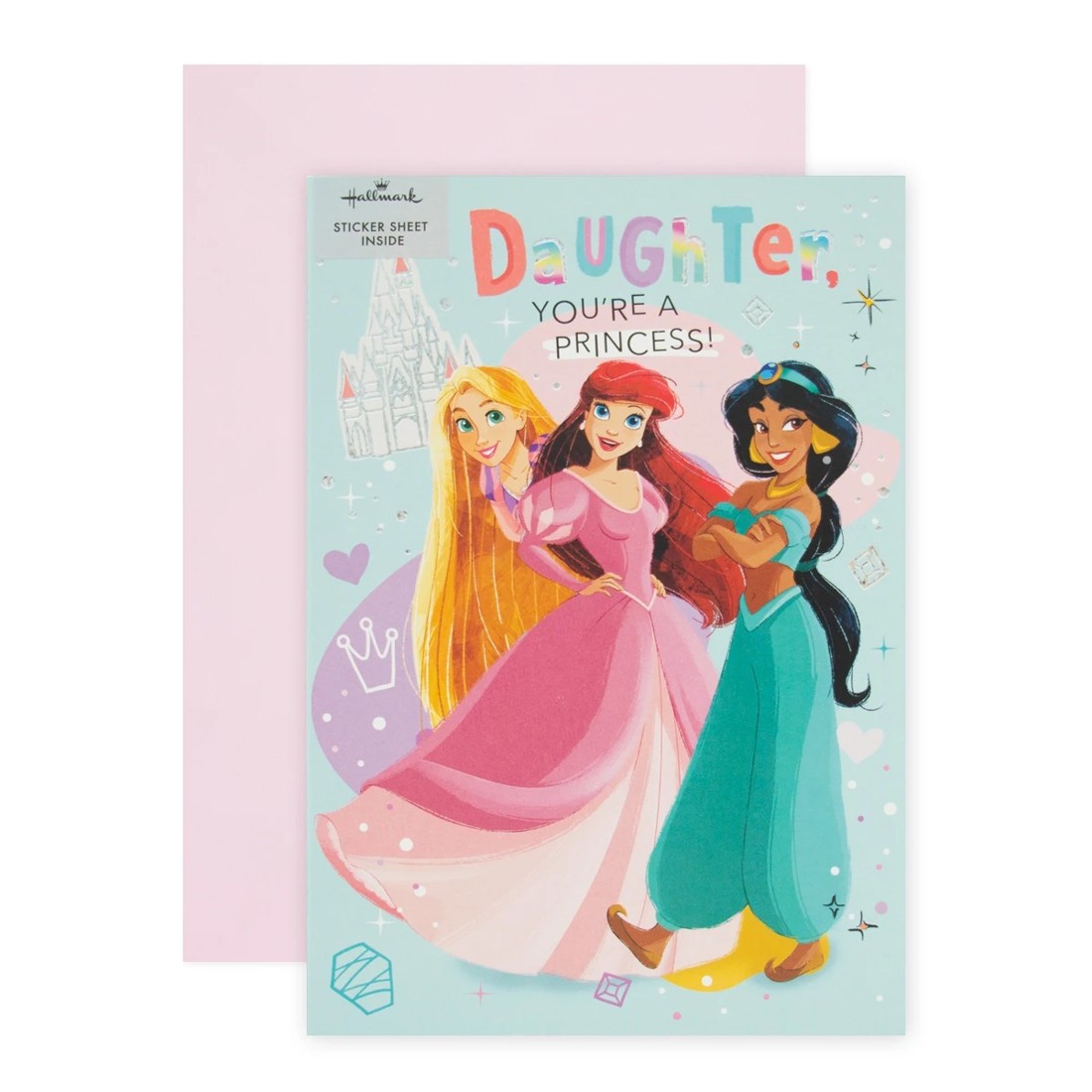1 Hallmark Daughter Birthday Card - 3 Disney Princesses, 1 of 3