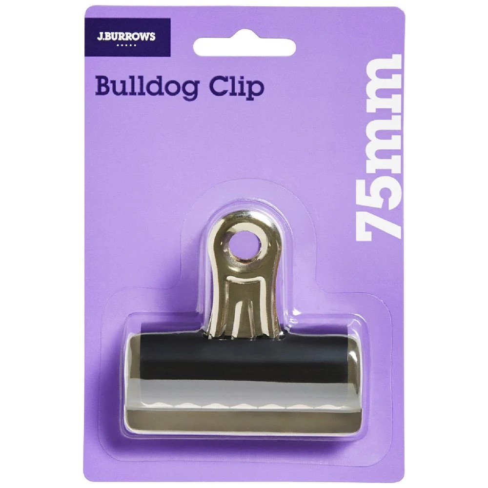 1 J.Burrows 75mm Bulldog Clip, 1 of 2