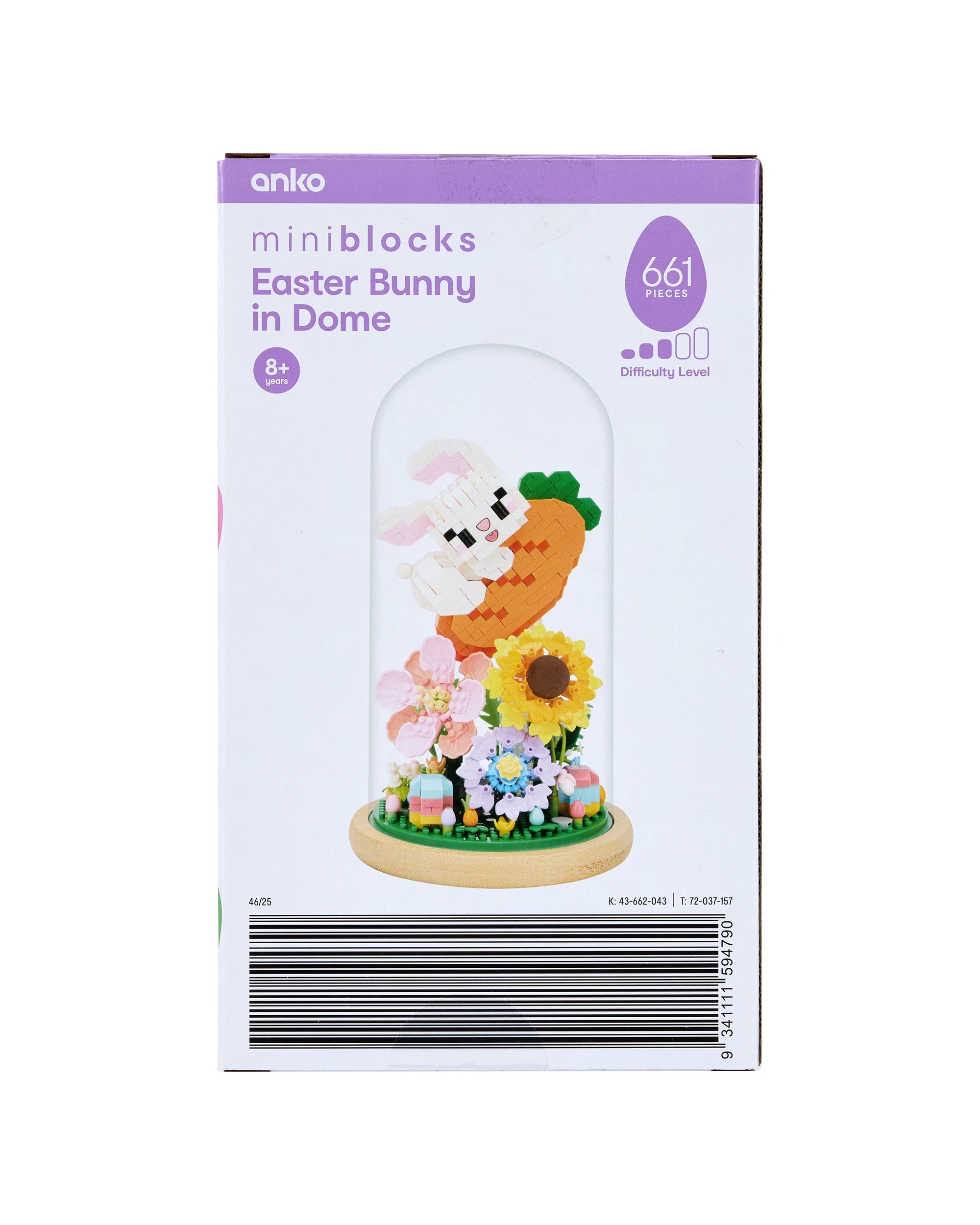 6 661 Piece Mini Blocks Easter Bunny in Dome, 6 of 6