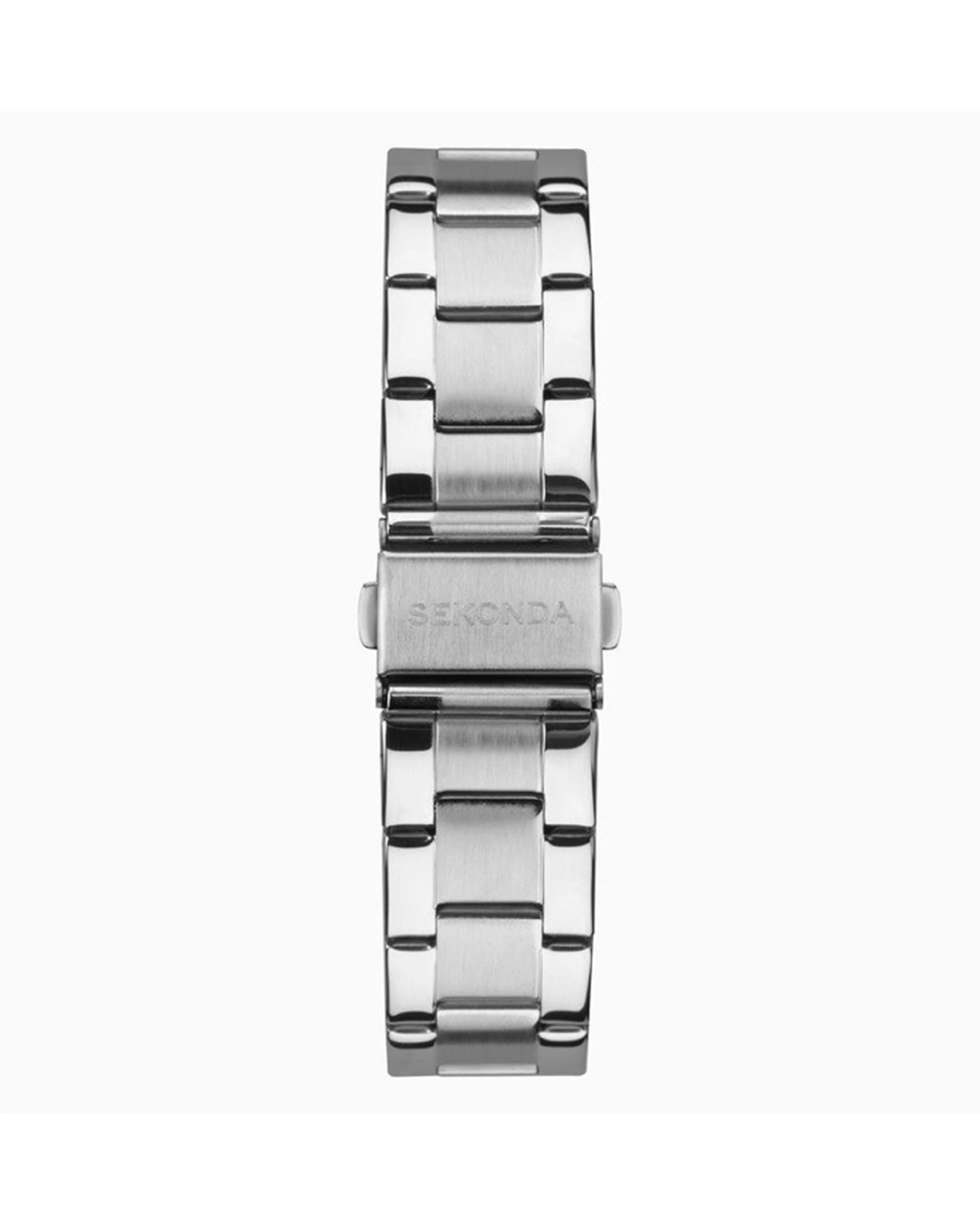 5 Sekonda Men's Watch Silver Metal Bracelet 43mm Case 50m Water Resistant Blue Dial, 5 of 5