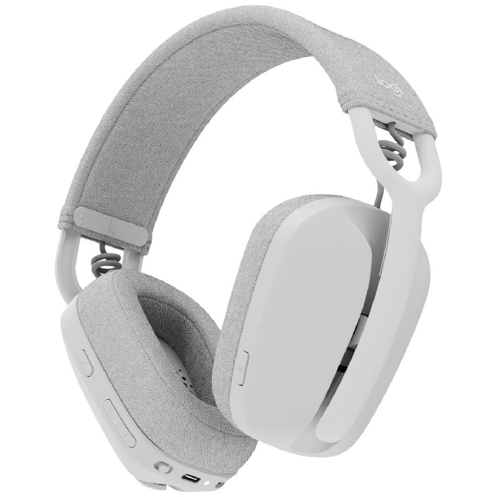 1 Logitech Zone Vibe 100 Headphones White, 1 of 1