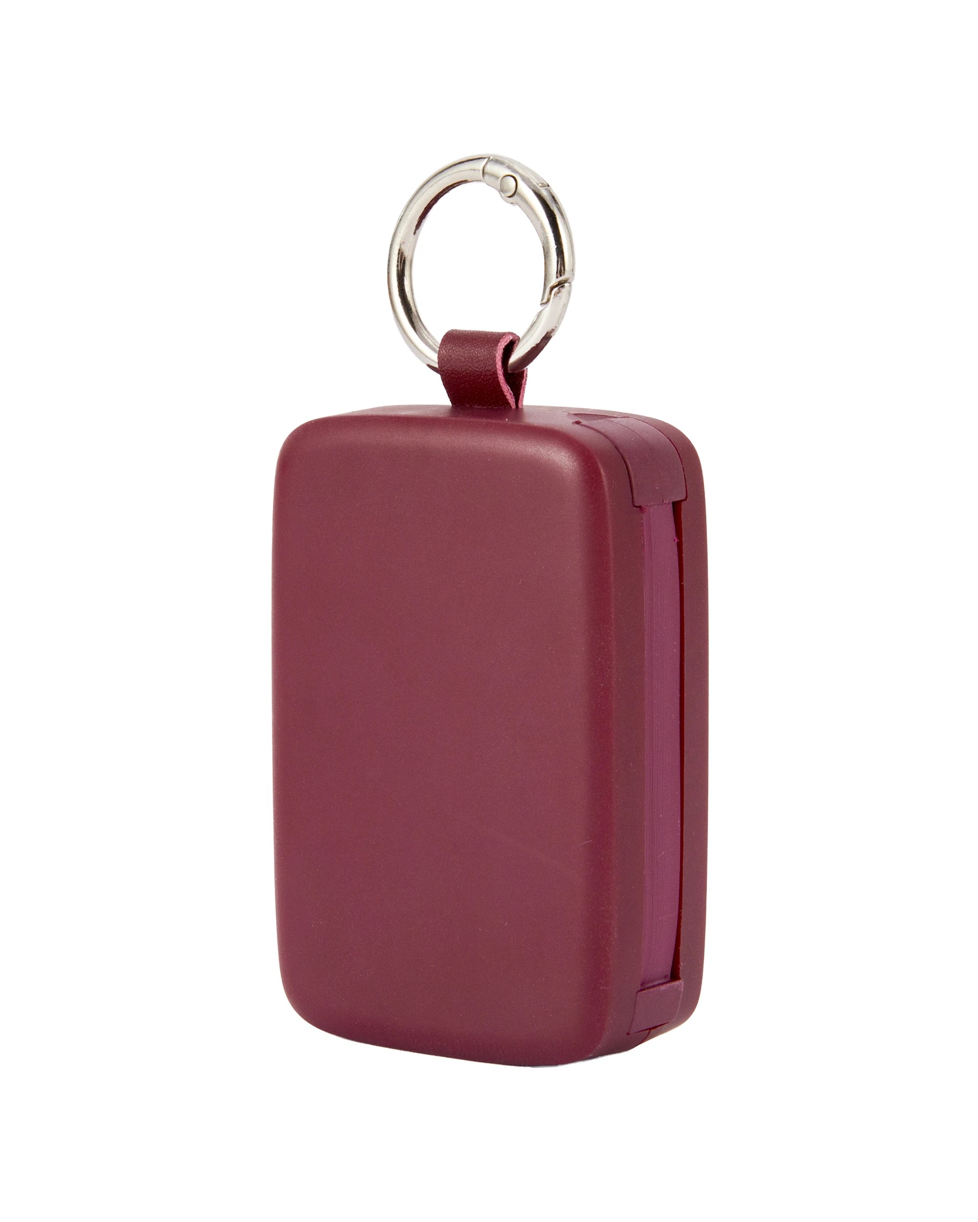 1 5000mAh Keychain Powerbank - Plum, 1 of 9