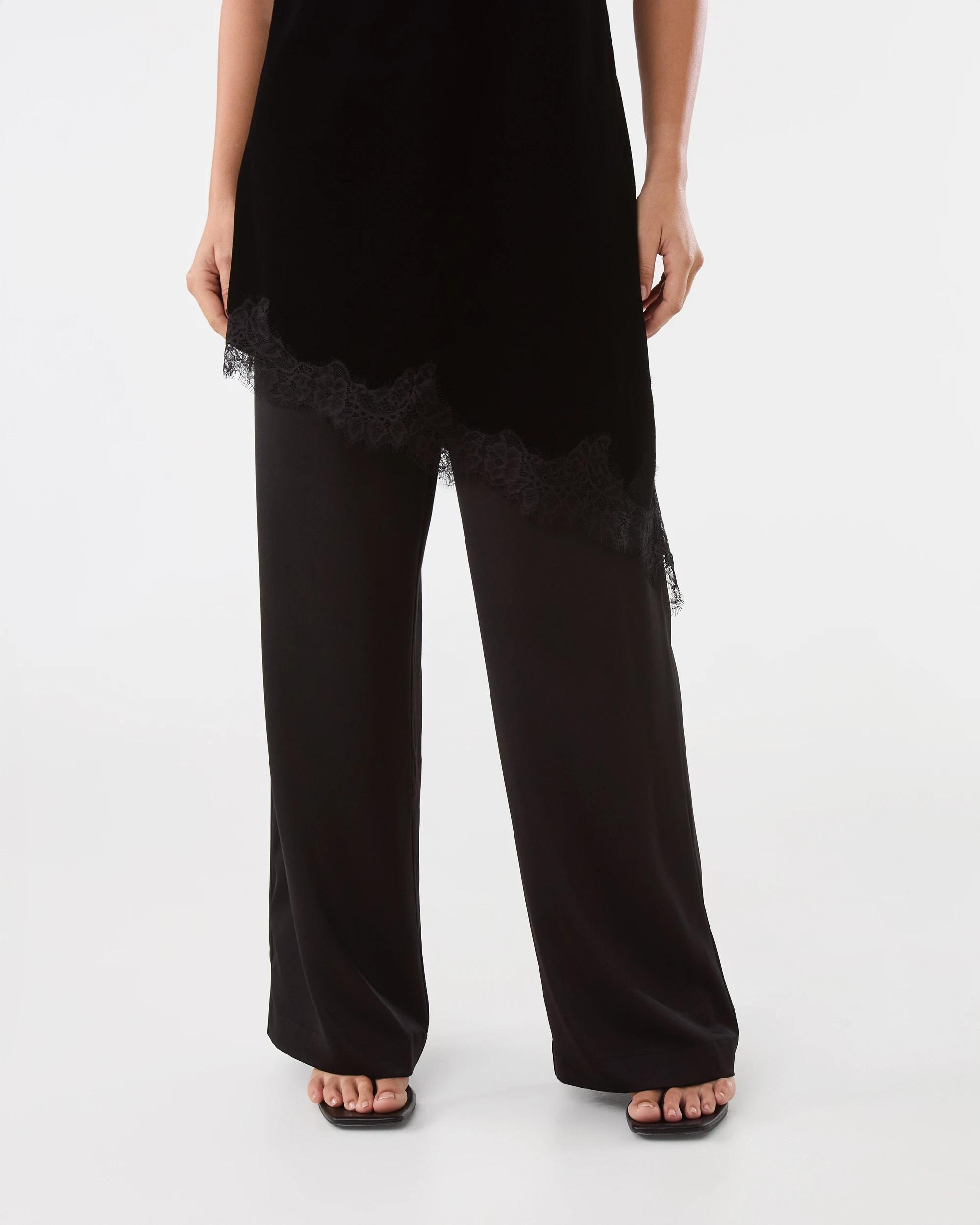 1 Satin Pants Black, 1 of 8