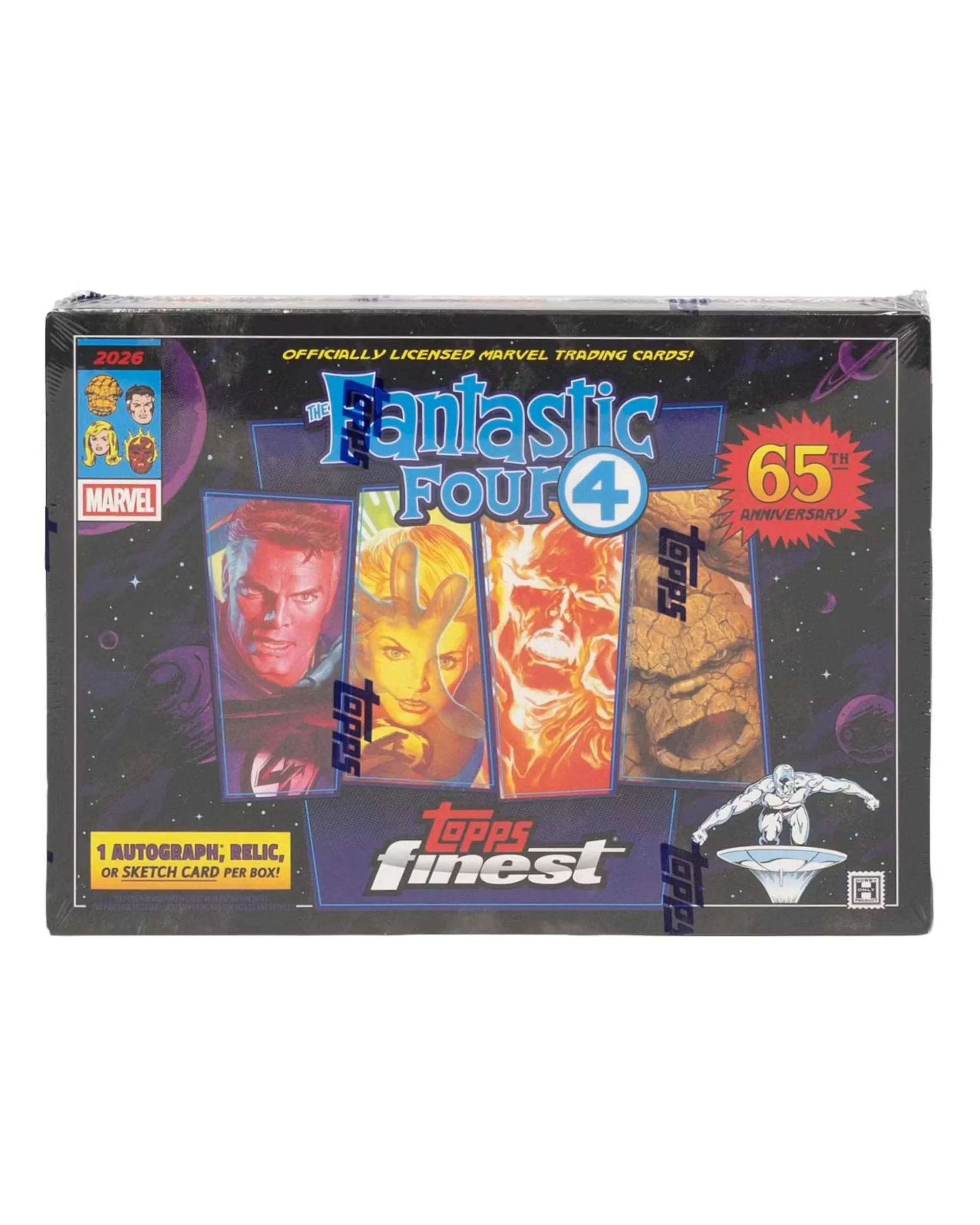 1 Topps 2026 Finest Marvel Fantastic Four Hobby Box, 1 of 10