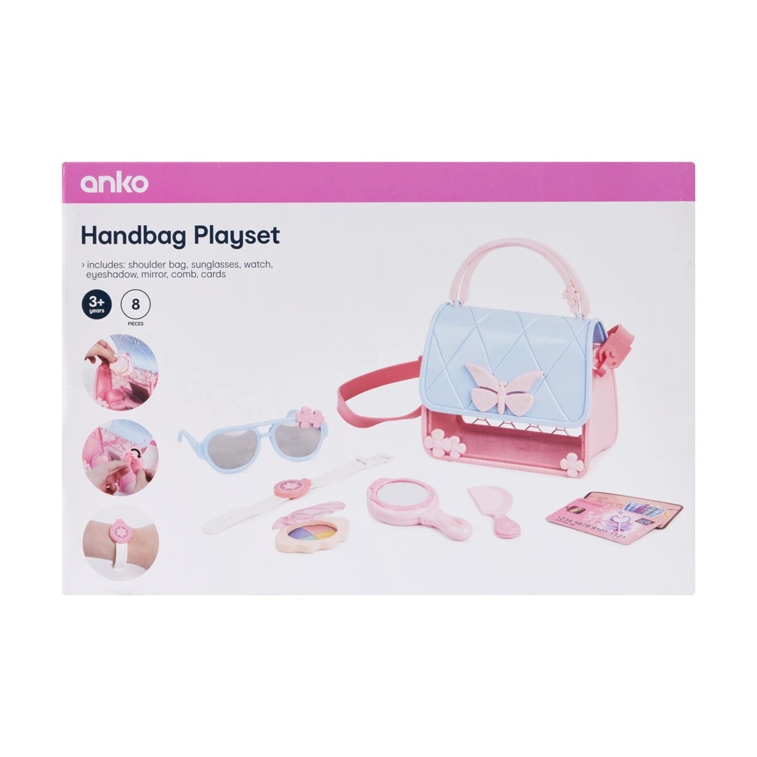 10 8 Piece Handbag Playset, 10 of 10