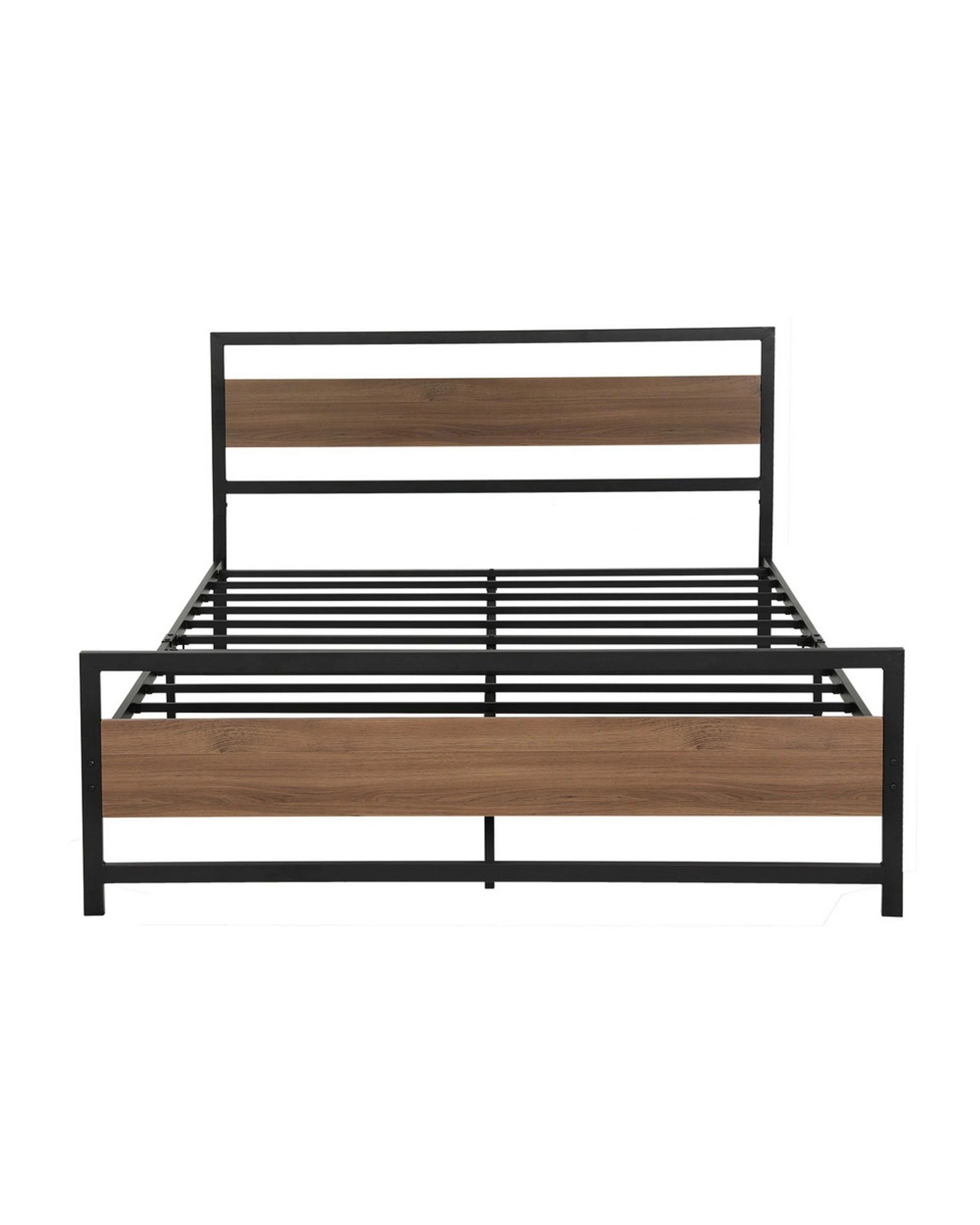 3 Artiss Bed Frame Double Size Metal Frame
 - Black, 3 of 3