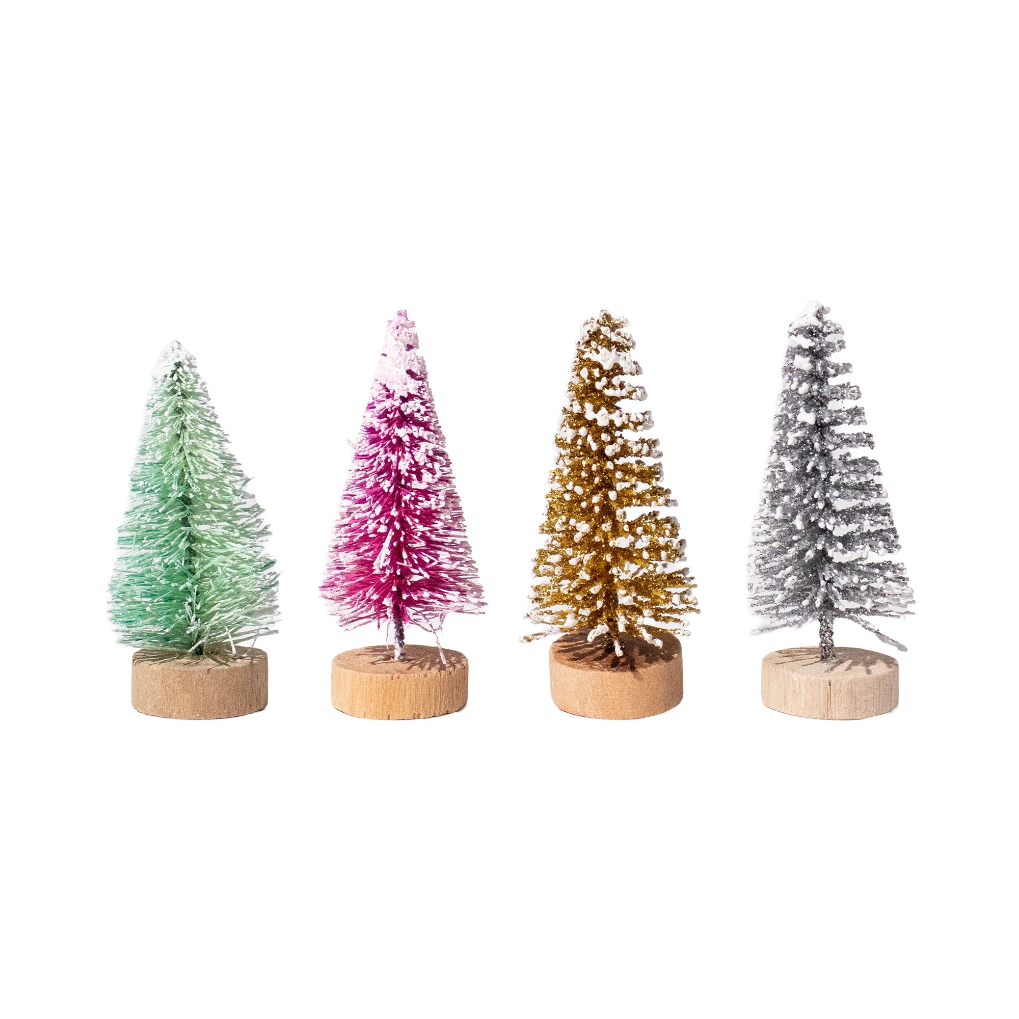3 16 Pack Christmas Craft Mini Trees, 3 of 3
