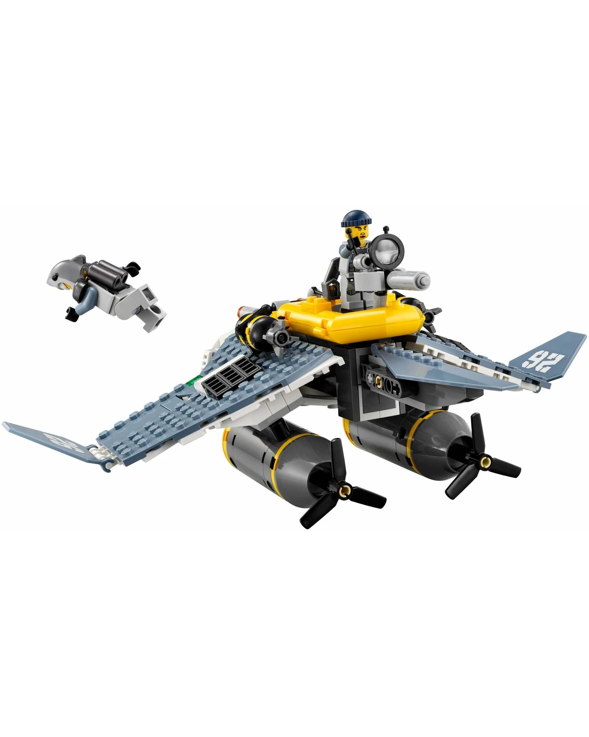 3 LEGO 70609 Manta Ray Bomber - NINJAGO Movie Cole's Plane, 3 of 5