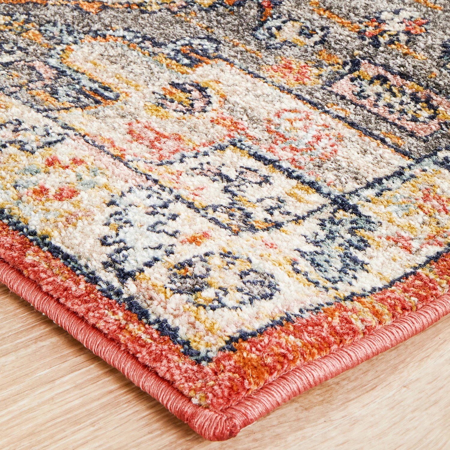 5 Common Ground Rugs Eterna 850 300x80cm - Medium Runner Power Loomed Pet Friendly Rug - Brown, 5 of 9