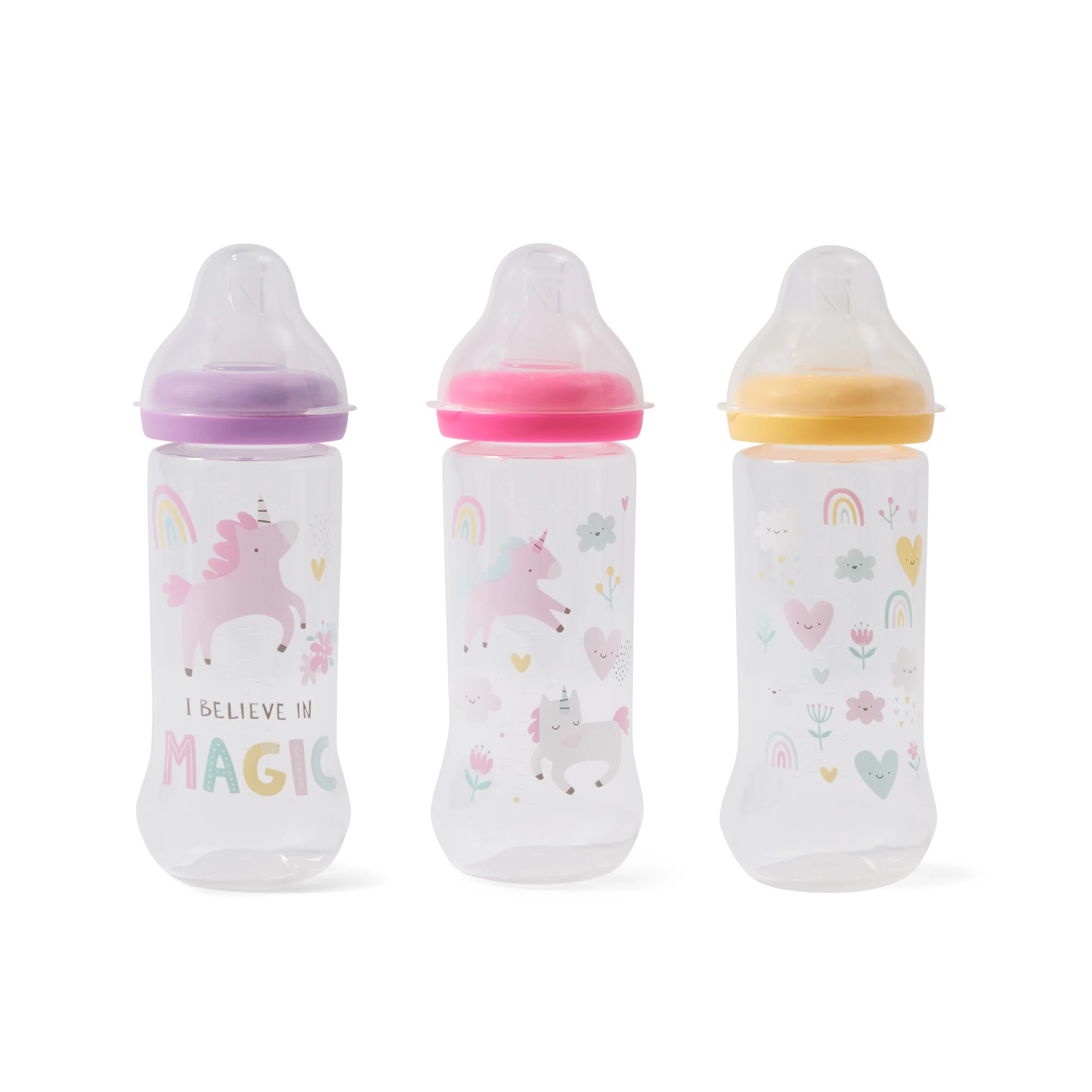 2 3 Pack Narrow Neck Bottles - Assorted, 2 of 10