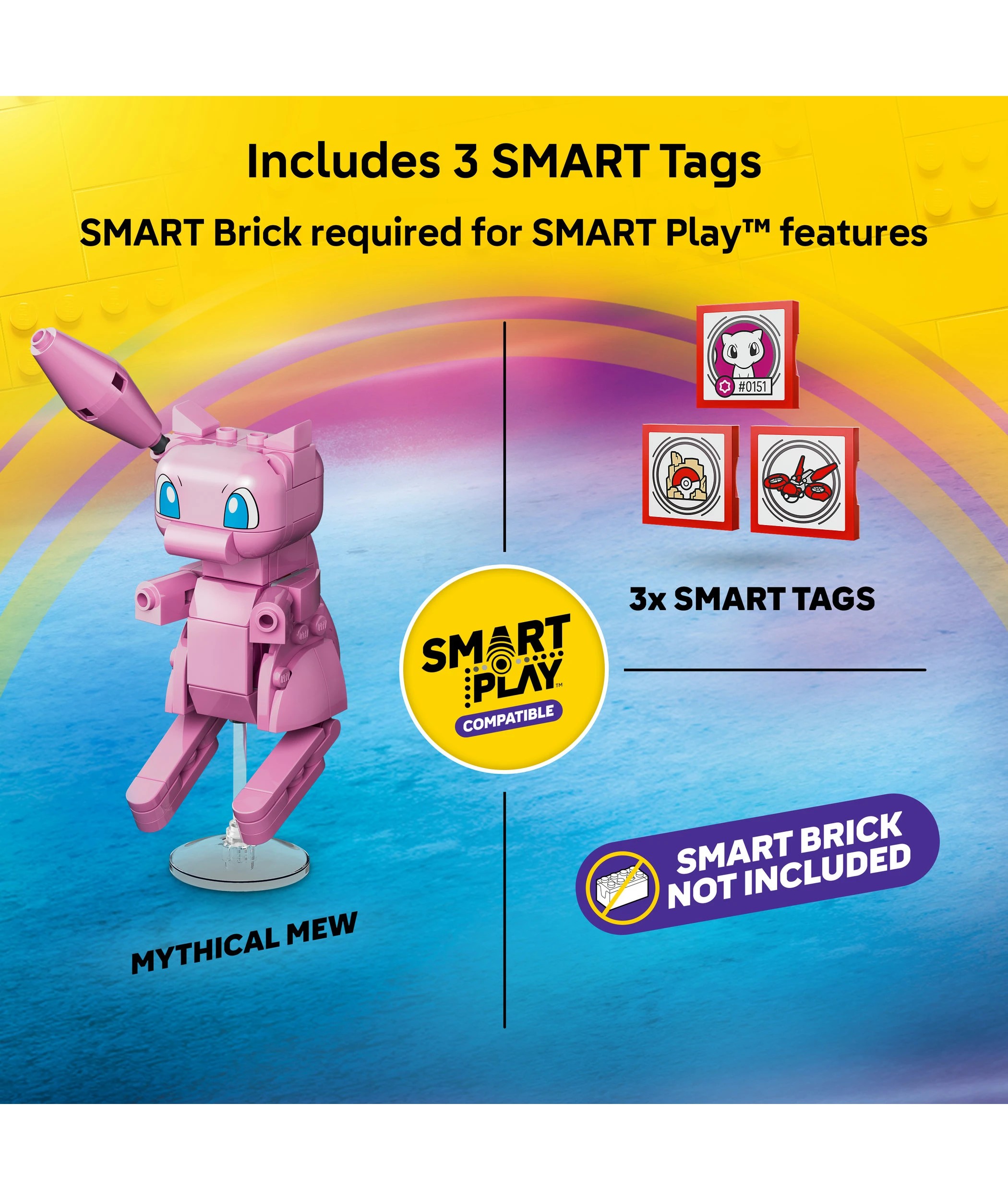 6 LEGO Pokemon SMART Play: Drone Search for Mythical Mew 72161, 6 of 11