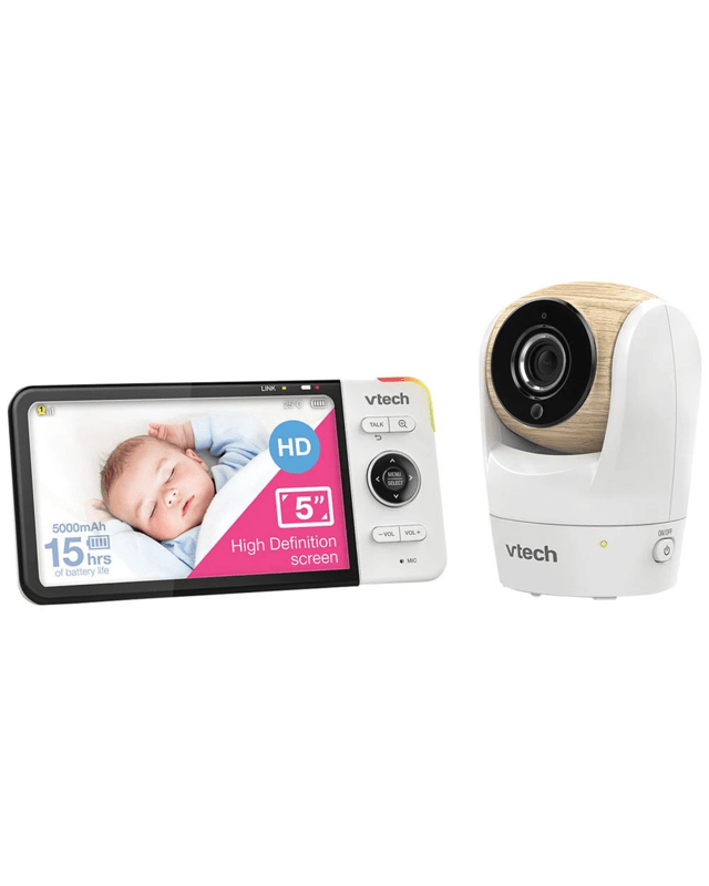 VTech 5" HD Pan and Tilt Baby Monitor BM57