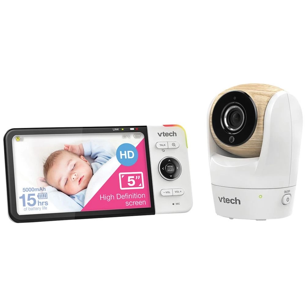 1 VTech 5" HD Pan and Tilt Baby Monitor BM5750HD, 1 of 3