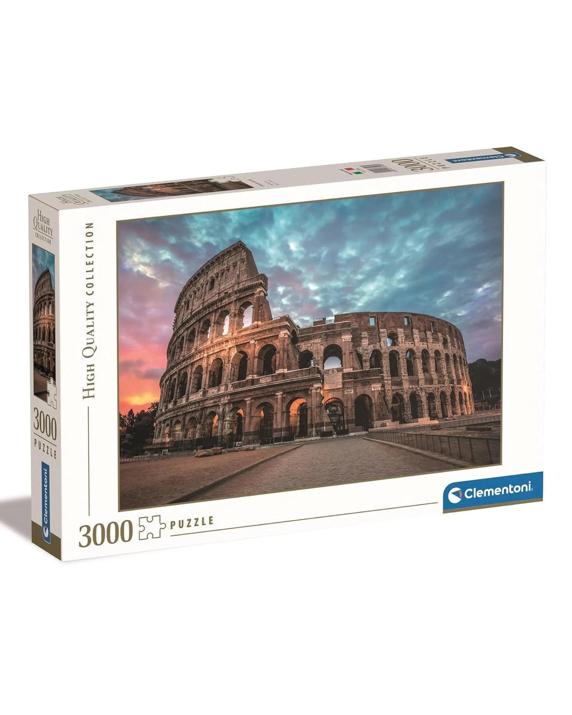 1 Clementoni Coliseum Sunrise 3000 Piece Jigsaw Puzzle, 1 of 3