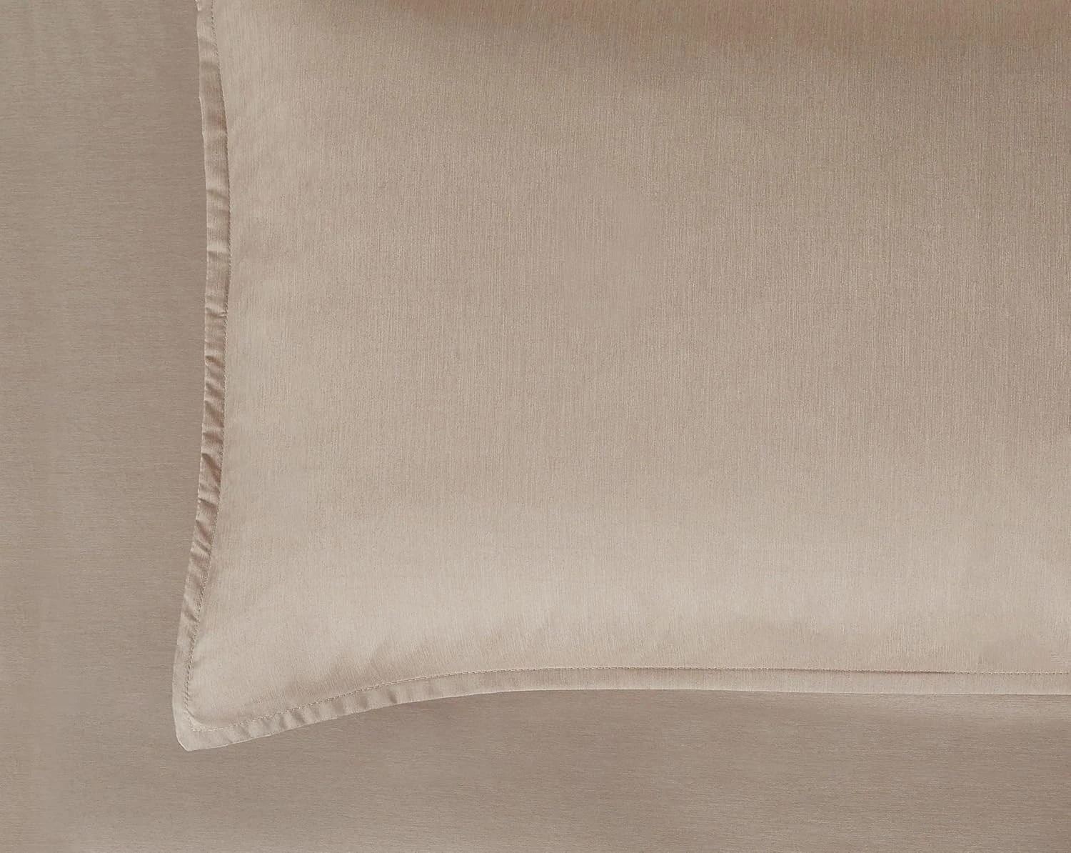 3 Gioia Casa 2-Pack Bamboo Microfibre European Pillowcases Soft Hypoallergenic - Linen, 3 of 5