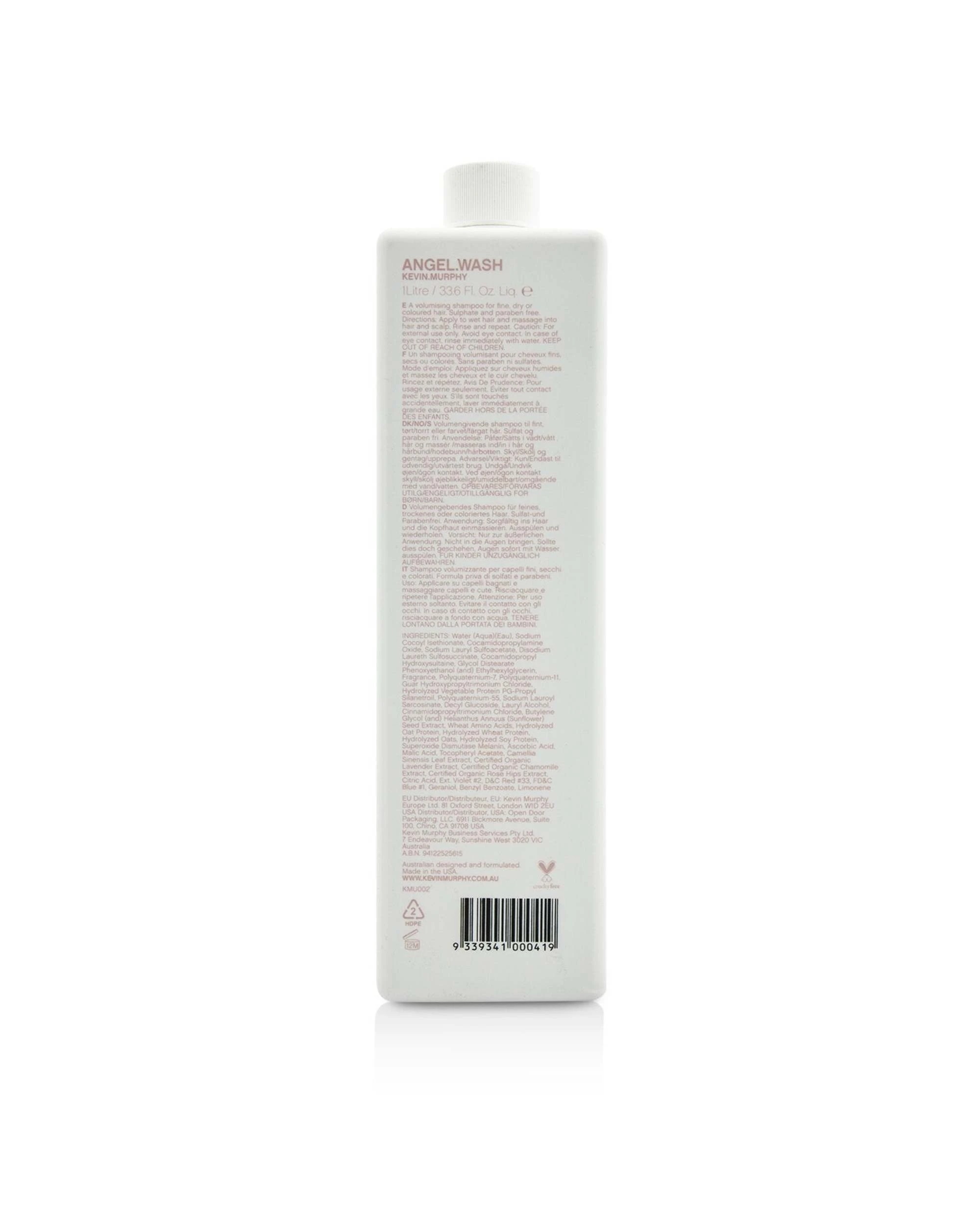 2 Kevin.Murphy Angel.Wash (A Volumising Shampoo - For Fine Coloured Hair)  1000ml/33.8oz, 2 of 2