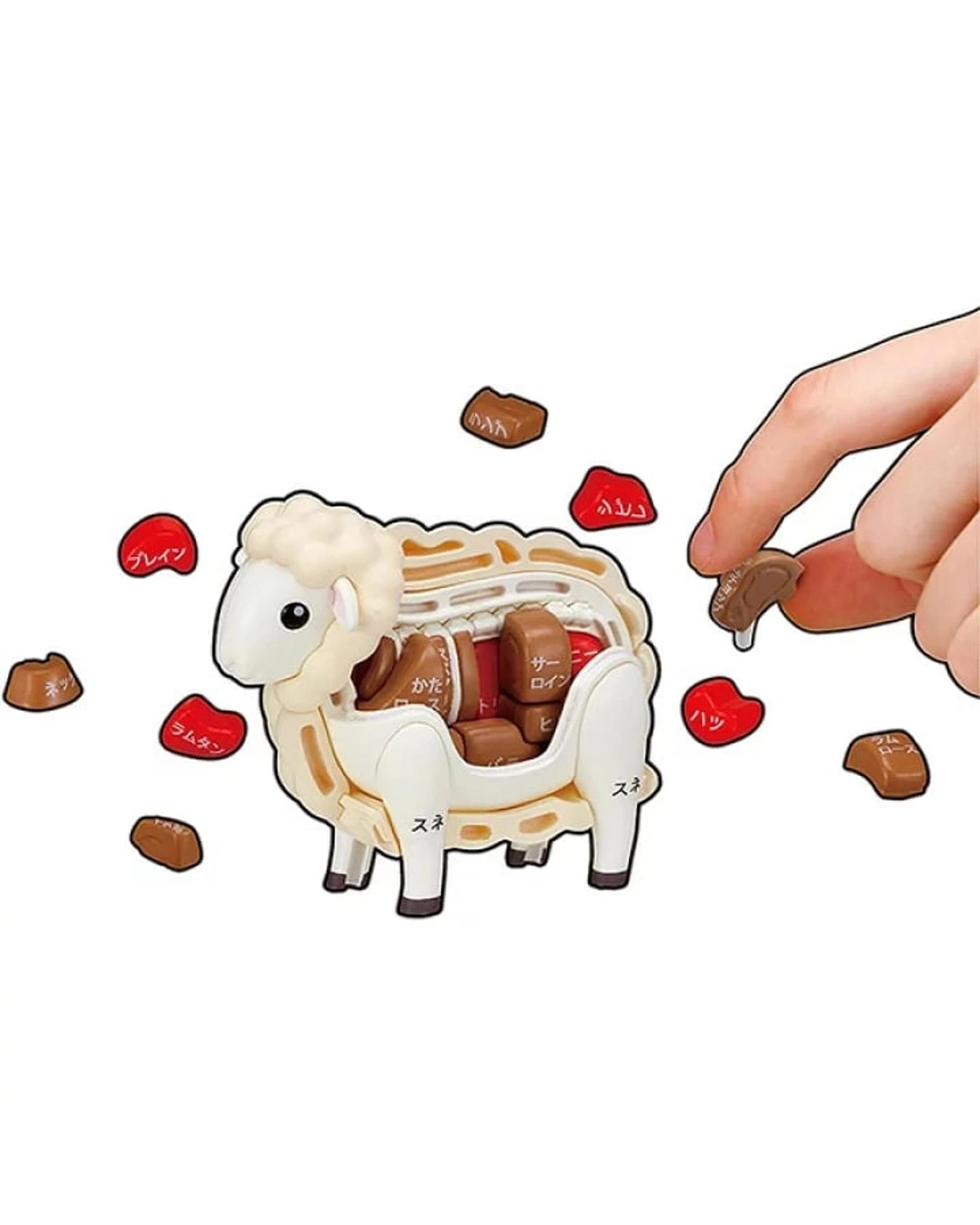 2 Megahouse Lite Lamb Kaitai Puzzle, 2 of 8