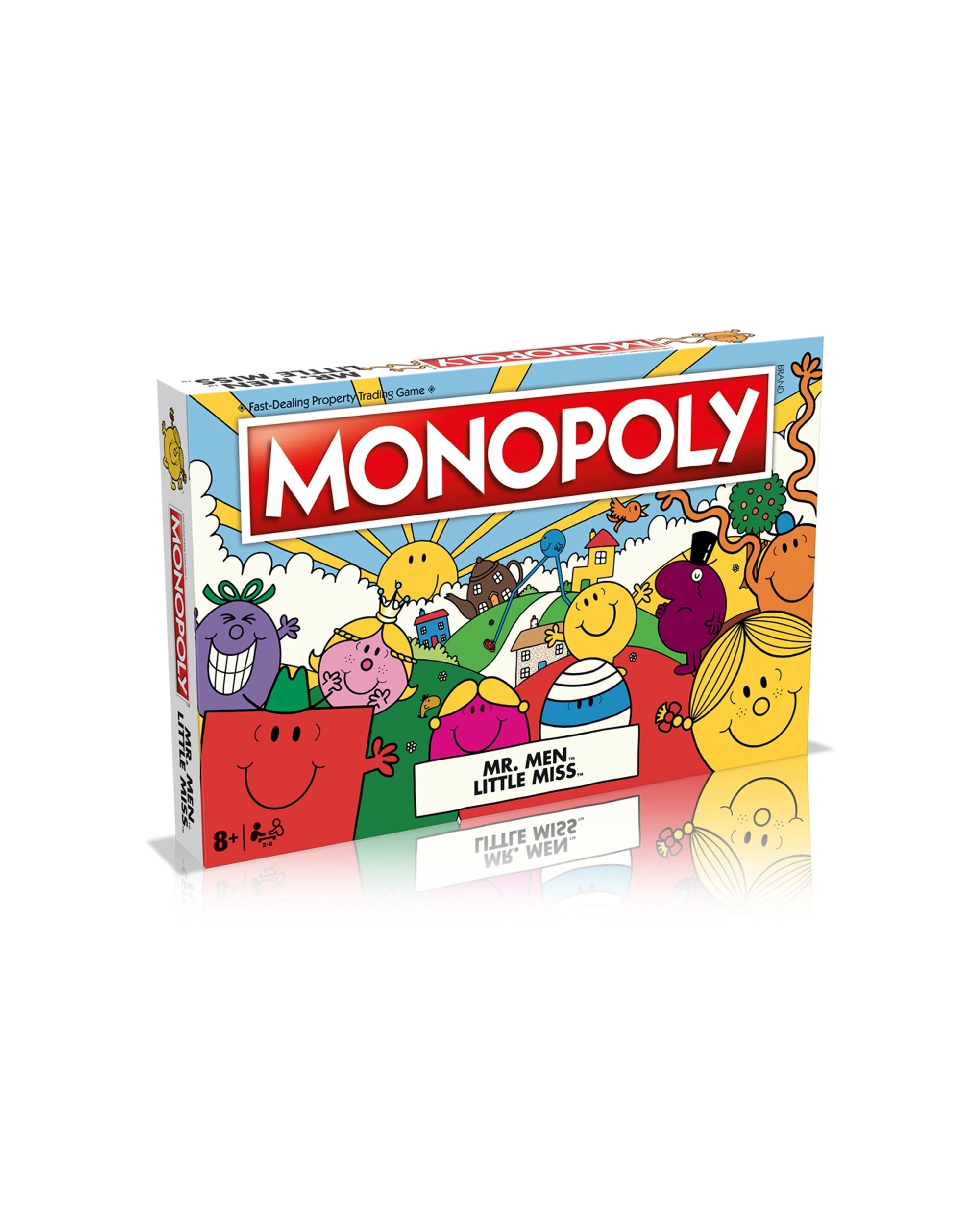 5 MONOPOLY Mr Men and Little Miss Kids Family Tabletop Themed Board Game - Multi, 5 of 6