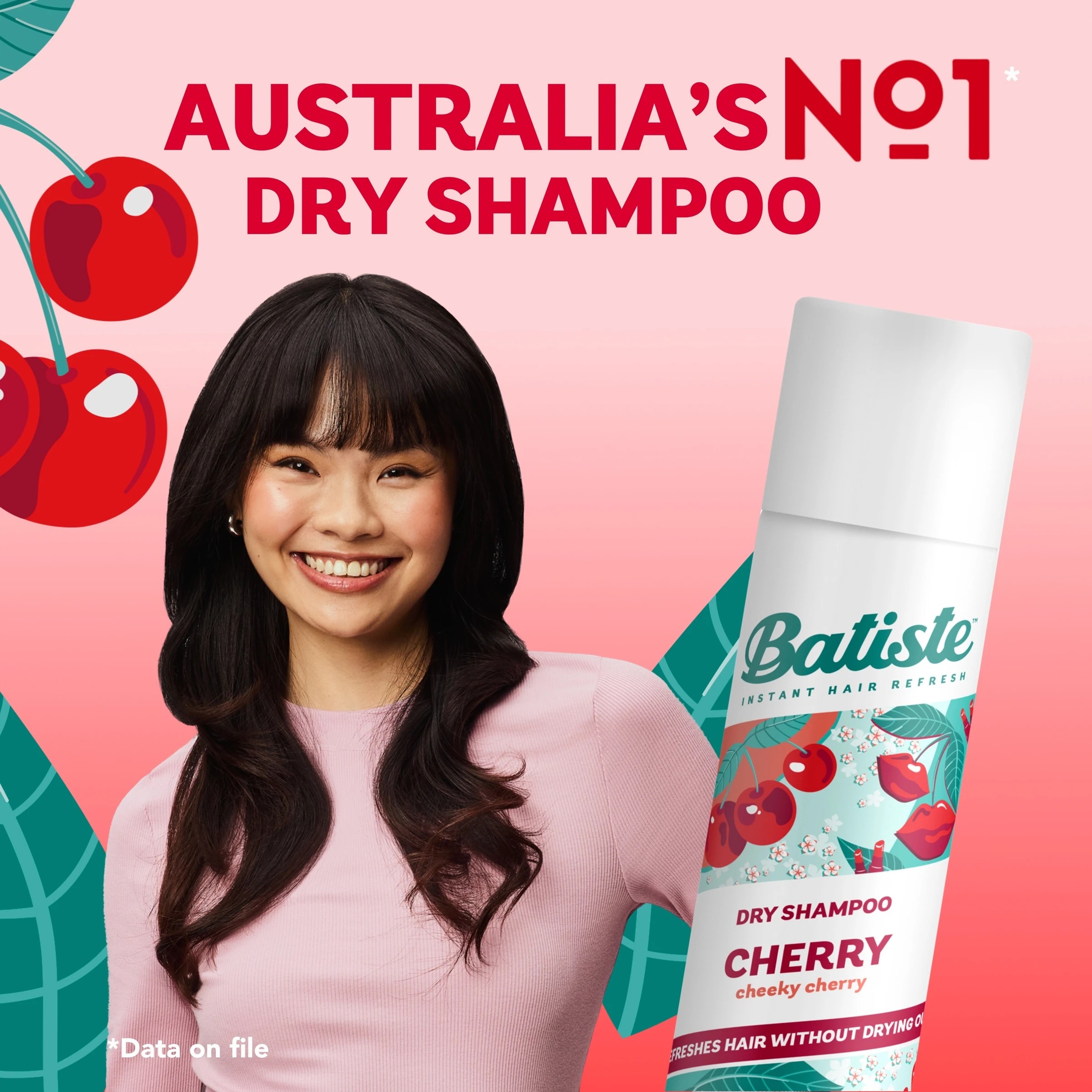 5 Batiste Cherry Dry Shampoo 200ml - Cheeky Cherry, 5 of 10