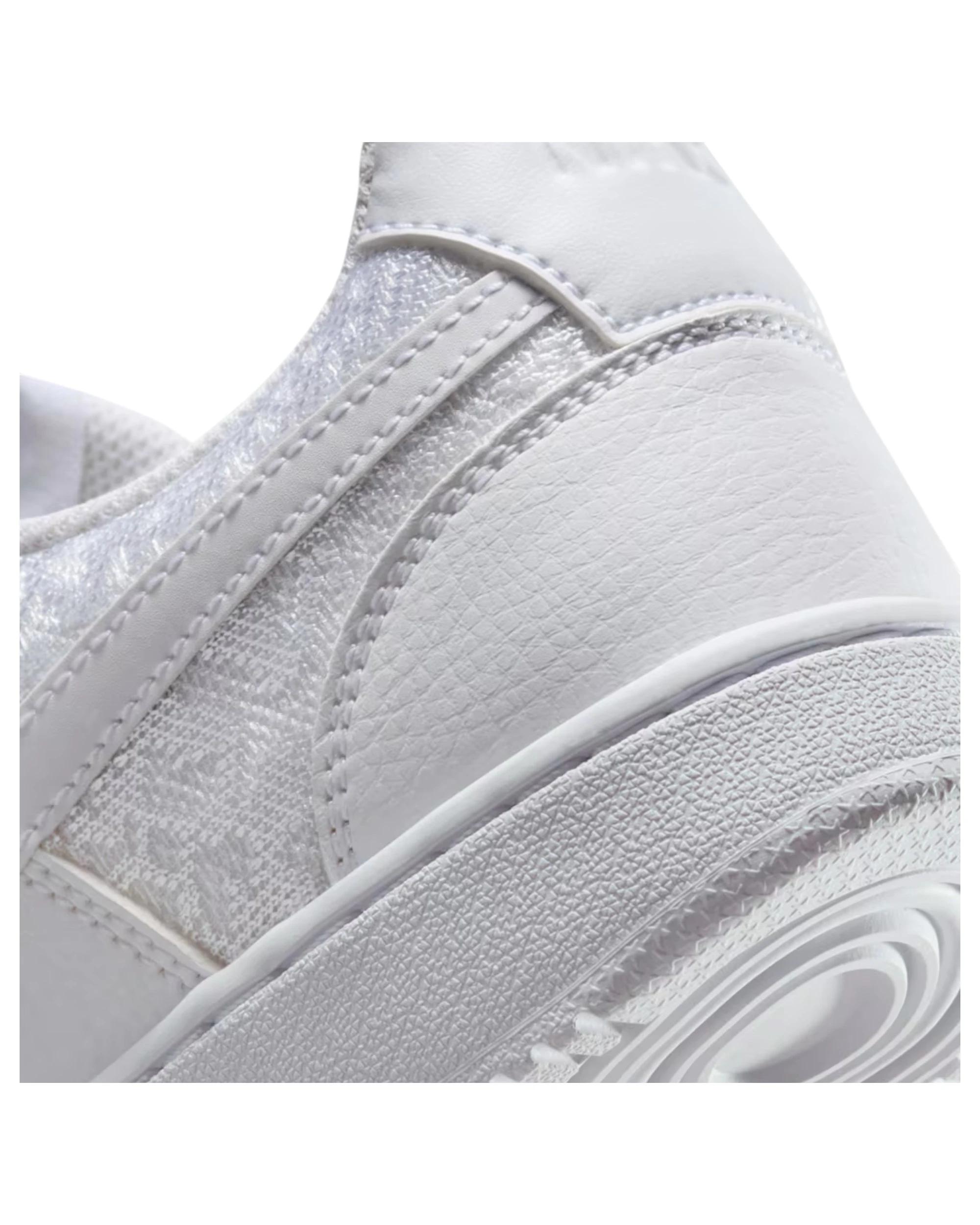 7 Nike Womens Court Vision Low Athletic Shoes White, 7 of 8