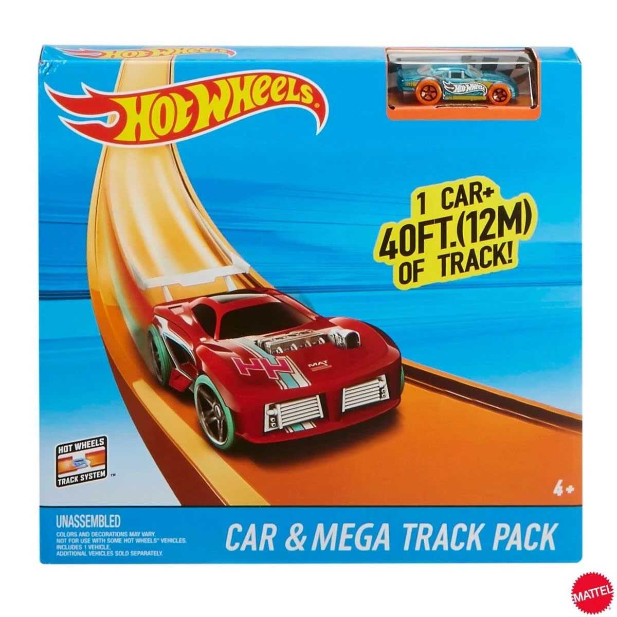 1 Hot Wheels Track Builder Unlimited Car & Mega Track Pack, 1 of 6
