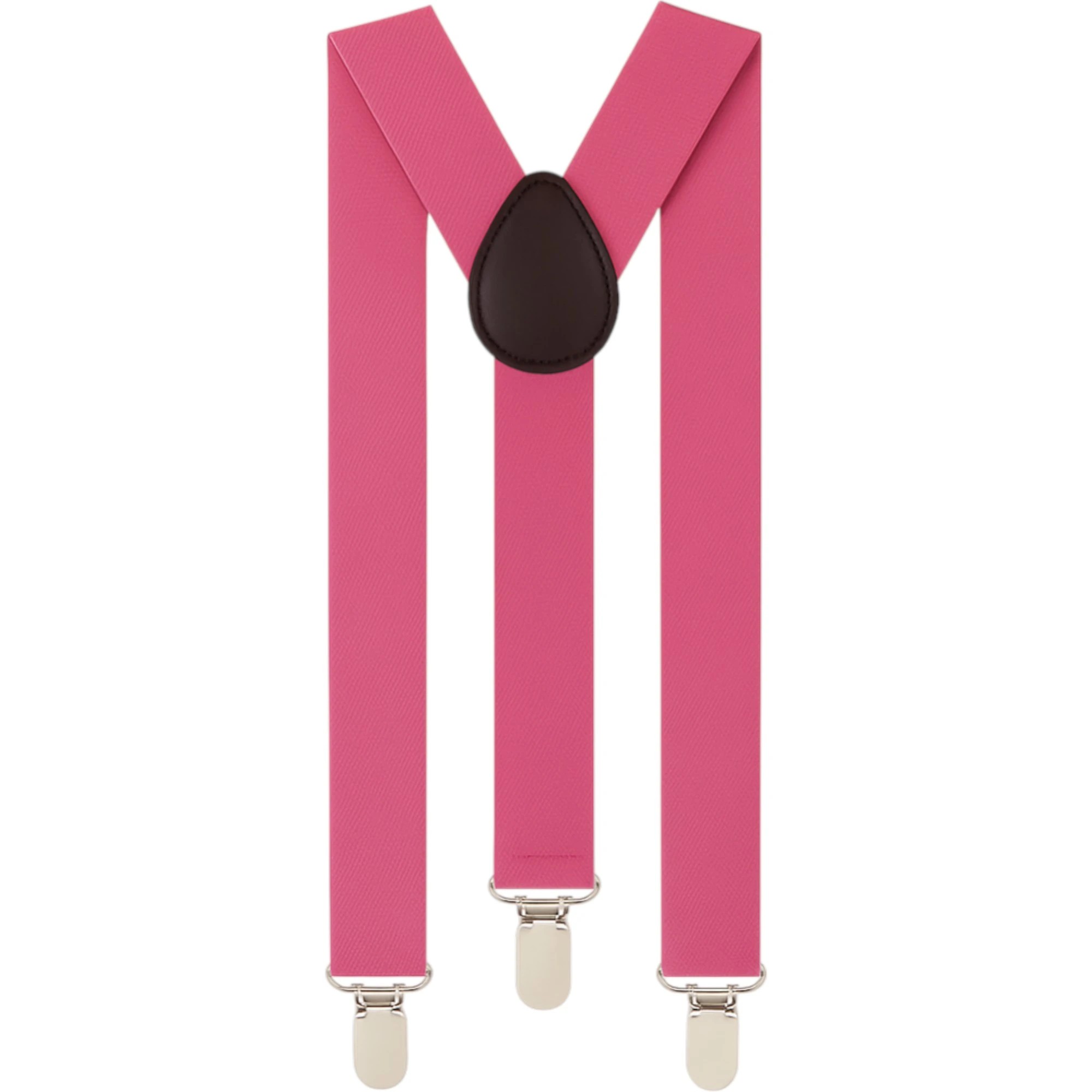 3 Zasel Boys Adjustable Dark Pink 65cms Suspenders - Pink - Pink, 3 of 3