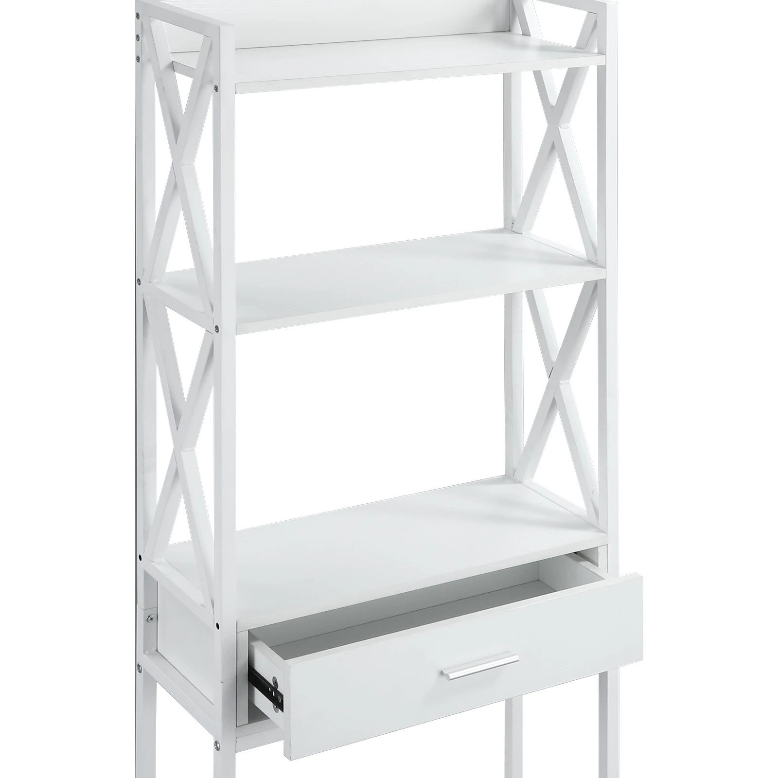 8 LUXSUITE Toilet Storage Shelf Freestanding Bathroom Holder, 8 of 9