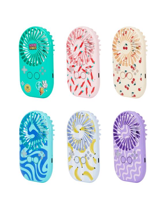 Printed Gaming Fan - Assorted