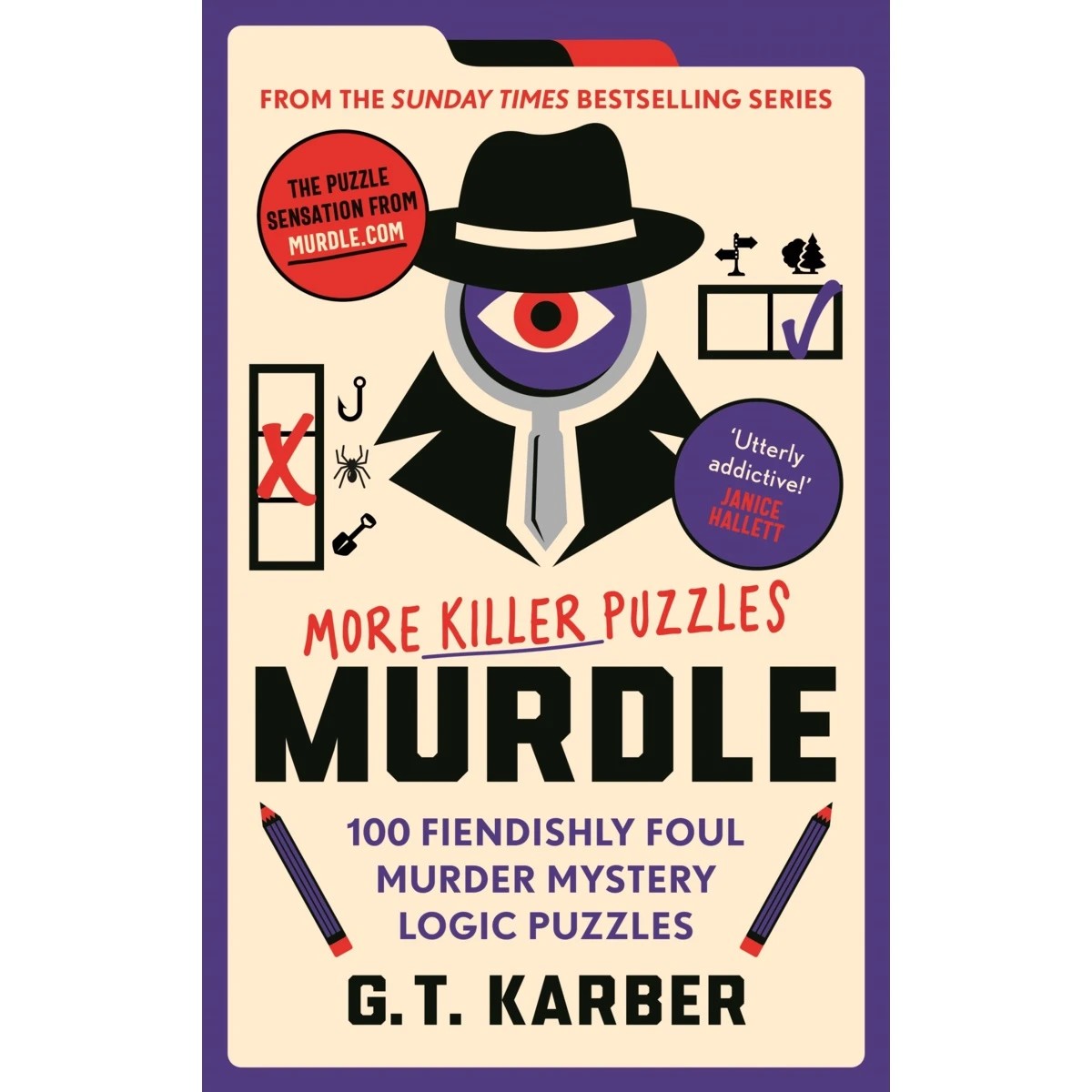 1 Murdle: More Killer Puzzles by G. T. Karber - Book, 1 of 1