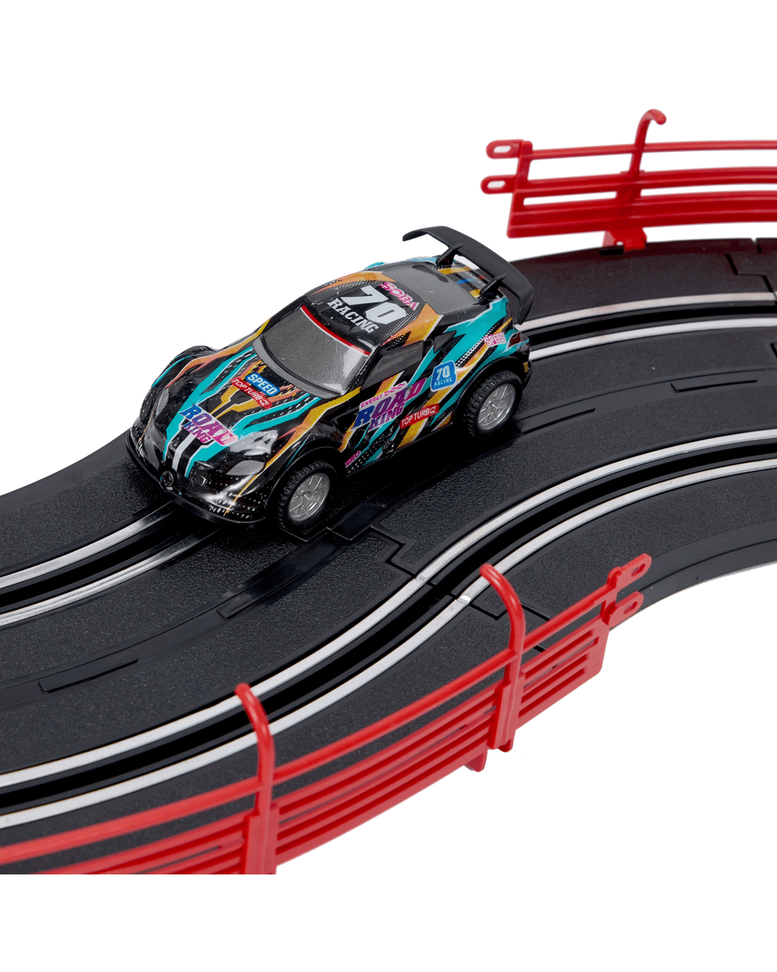6 Super Loop Slot Car Set, 6 of 10