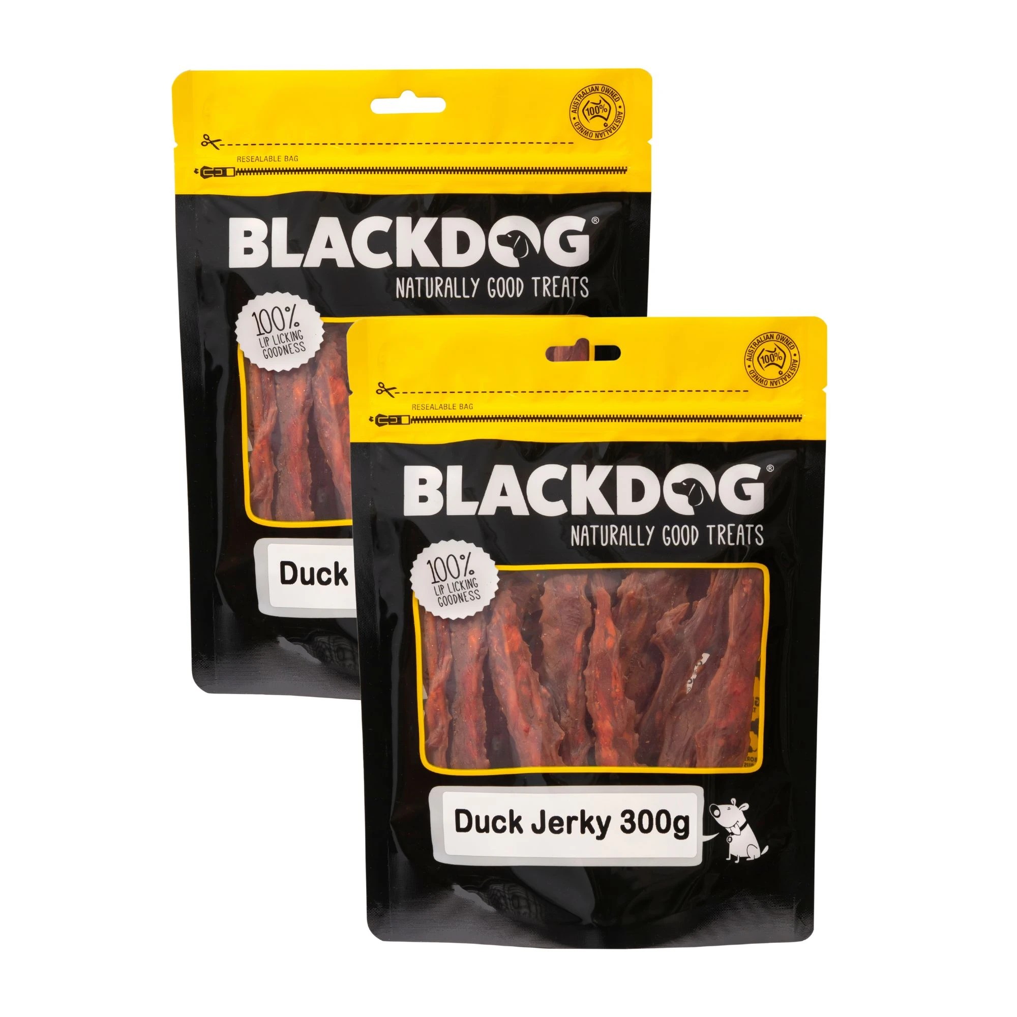 1 Blackdog Duck Jerky 300g x 2pk, 1 of 1