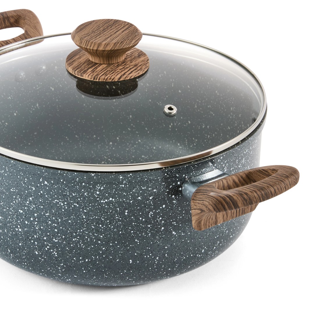 7 5 Piece Wood Look Cookware Set, 7 of 10