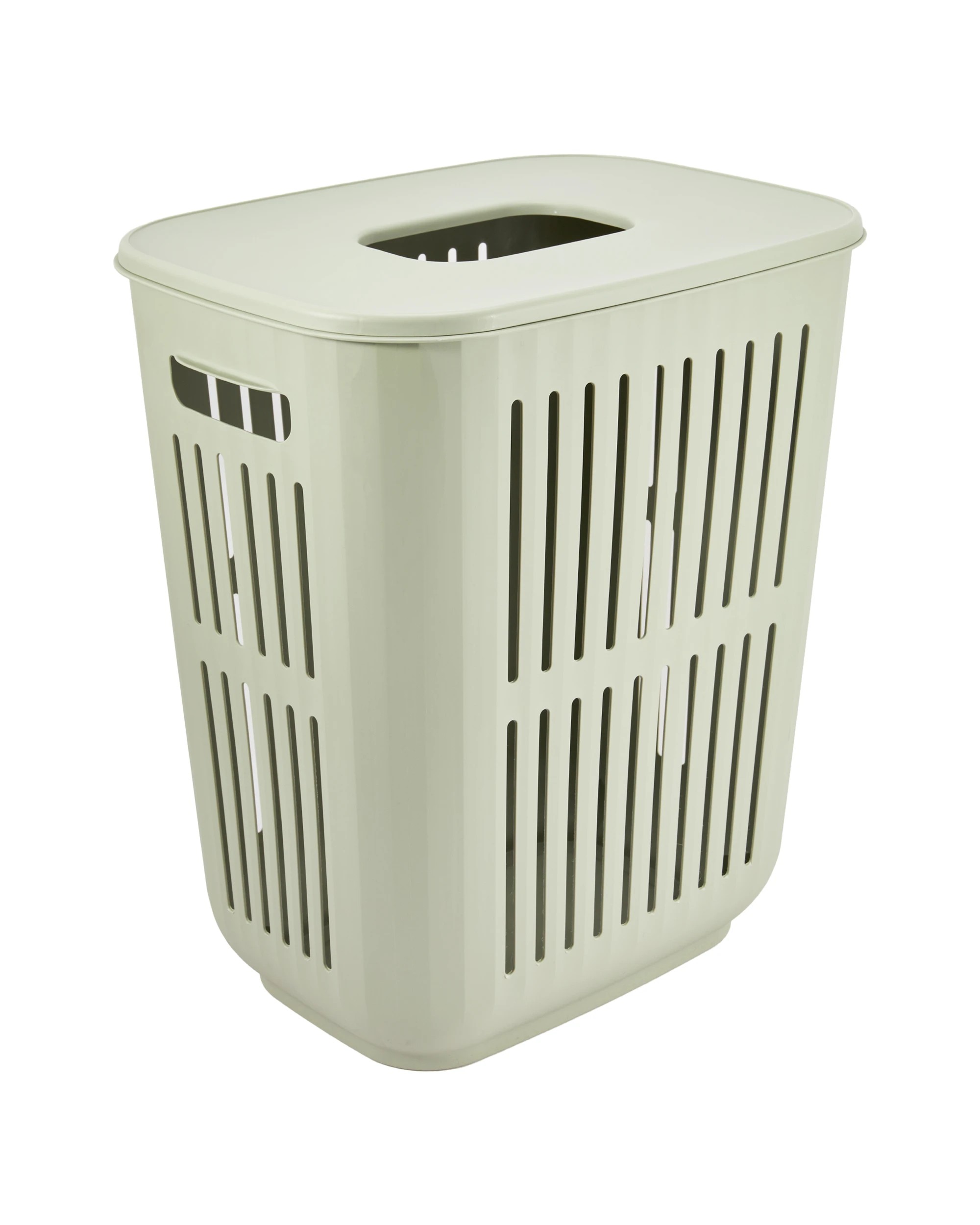 1 80L Nordic Laundry Hamper - Green, 1 of 6