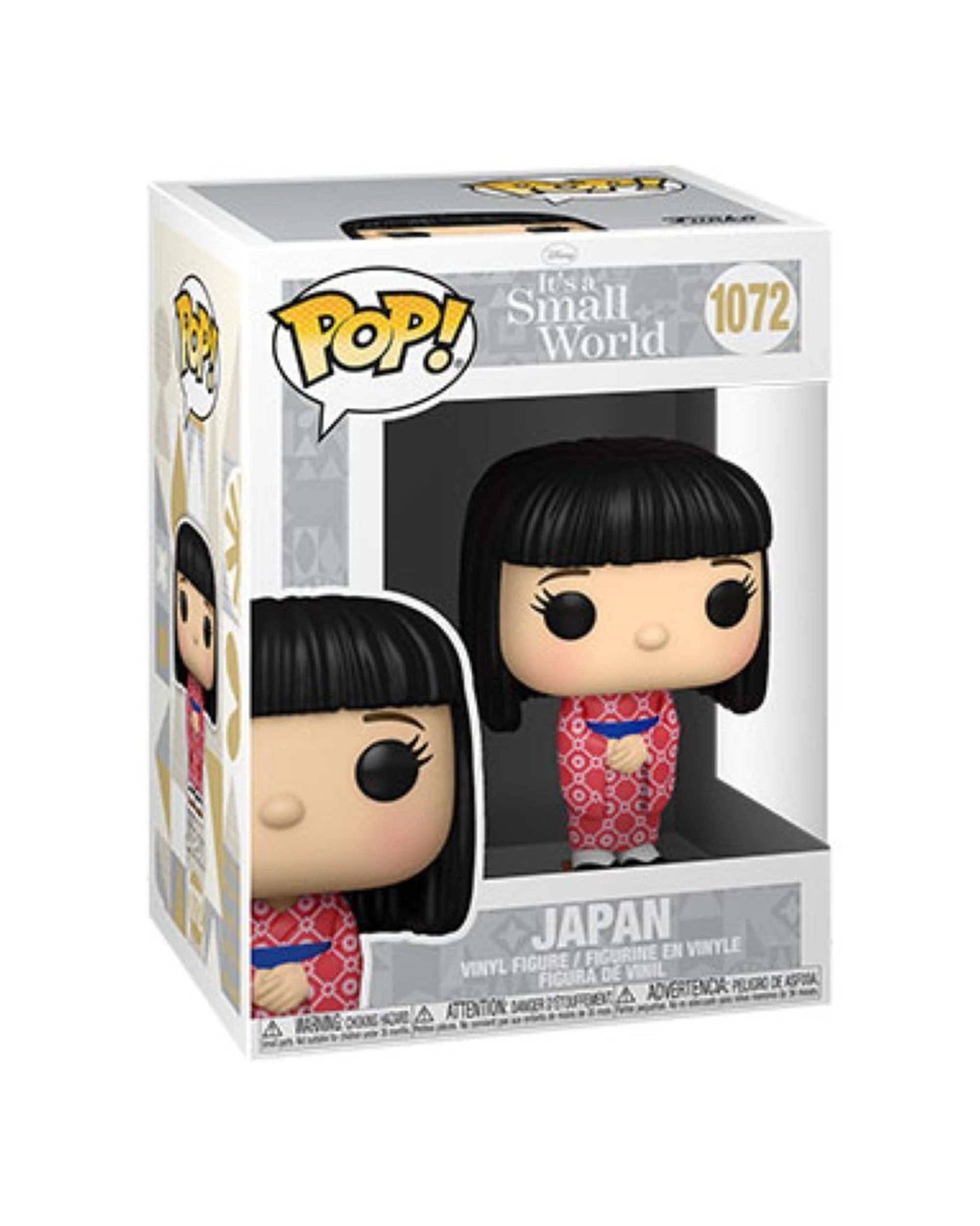 2 Pop Vinyl Figurine Disney Collectible Its A Small World Japan Toy 10cm - Pink, 2 of 3