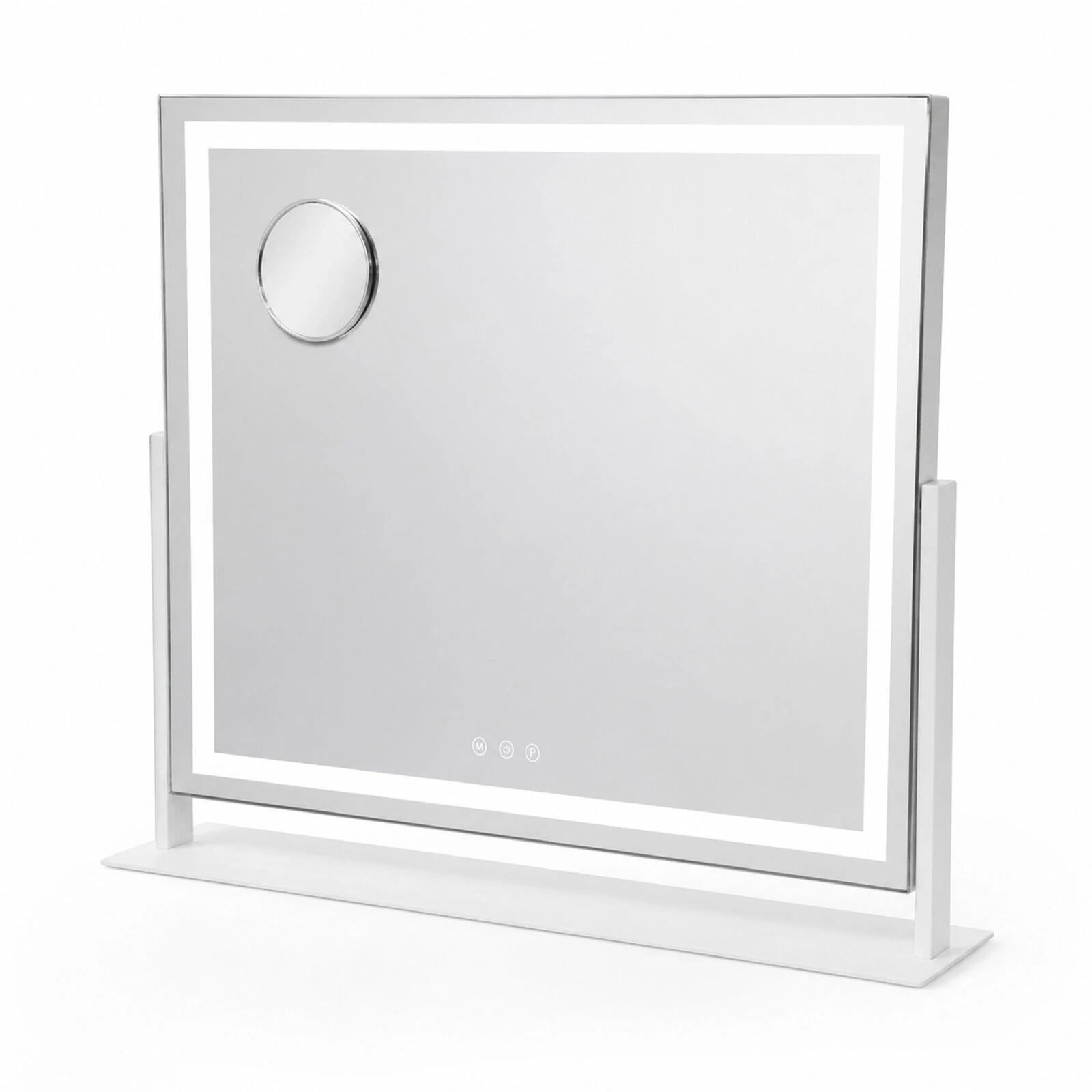 5 Lenoxx LED Makeup Beauty Mirror 64cm x 50.3cm with Adjustable Brightness & Magnifying Mirror, 5 of 8