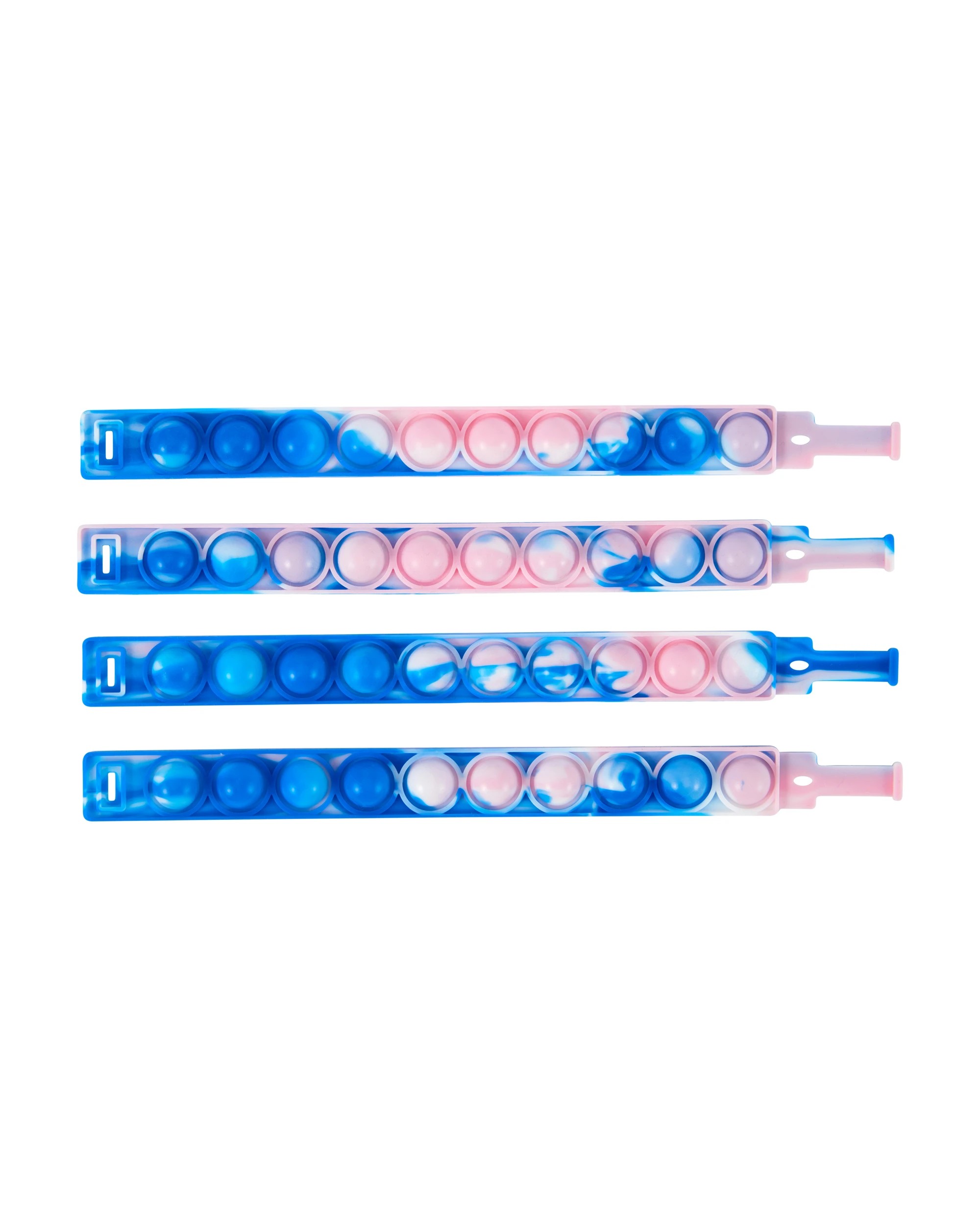 1 4 Pack Fidget Popper Bracelets, 1 of 5