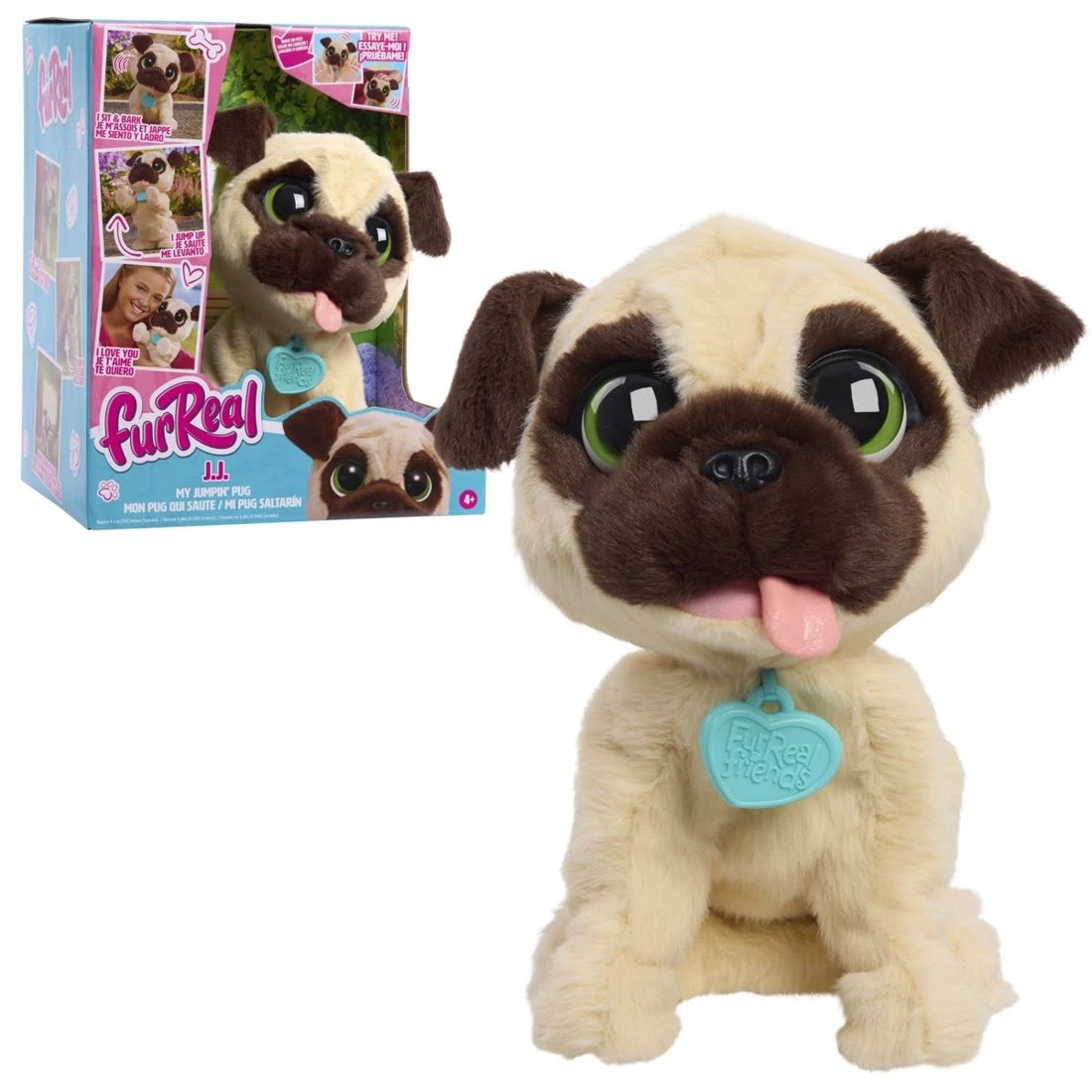 2 FurReal Friends JJ My Jumpin' Pug Pet, 2 of 6