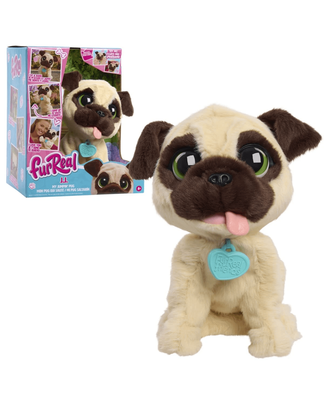 2 FurReal Friends JJ My Jumpin' Pug Pet, 2 of 6