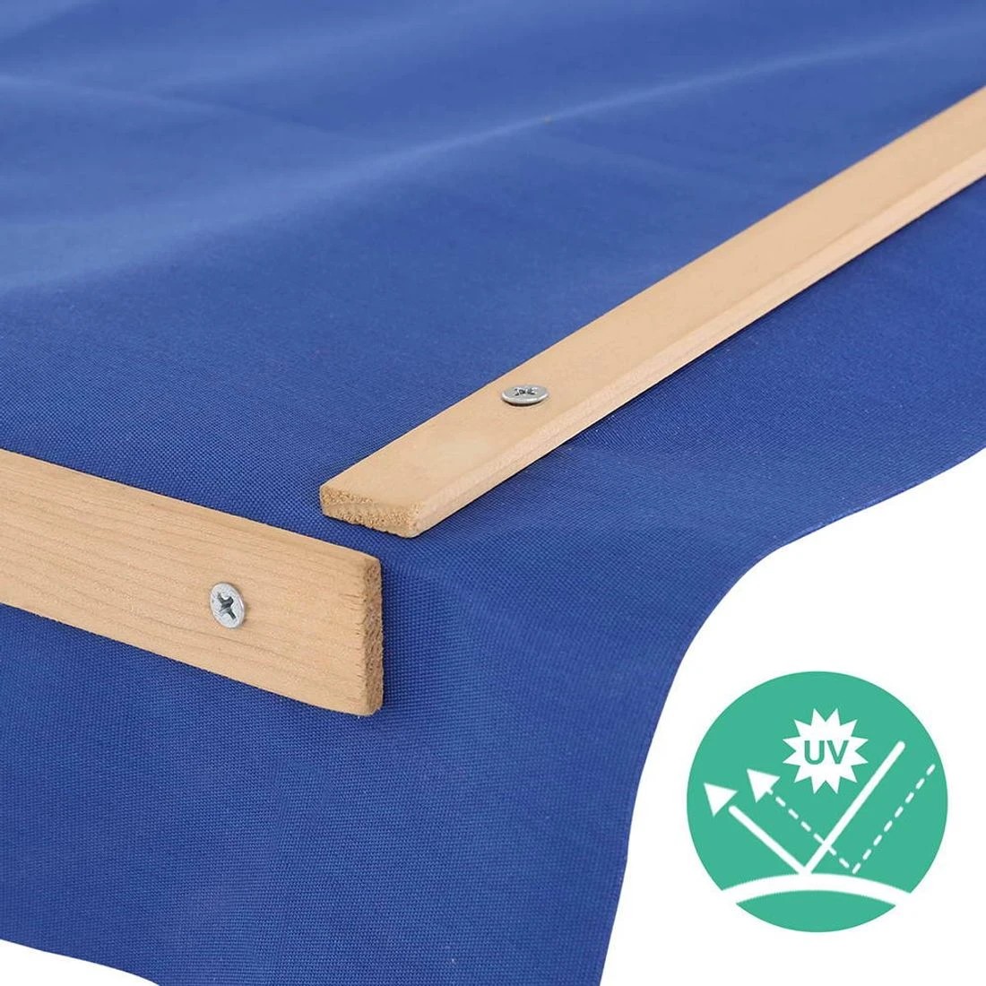 6 Keezi Kids Sandpit Wooden Sandbox Sand Pit With Canopy Bench Seat Toys 101cm
 - Brown, 6 of 6