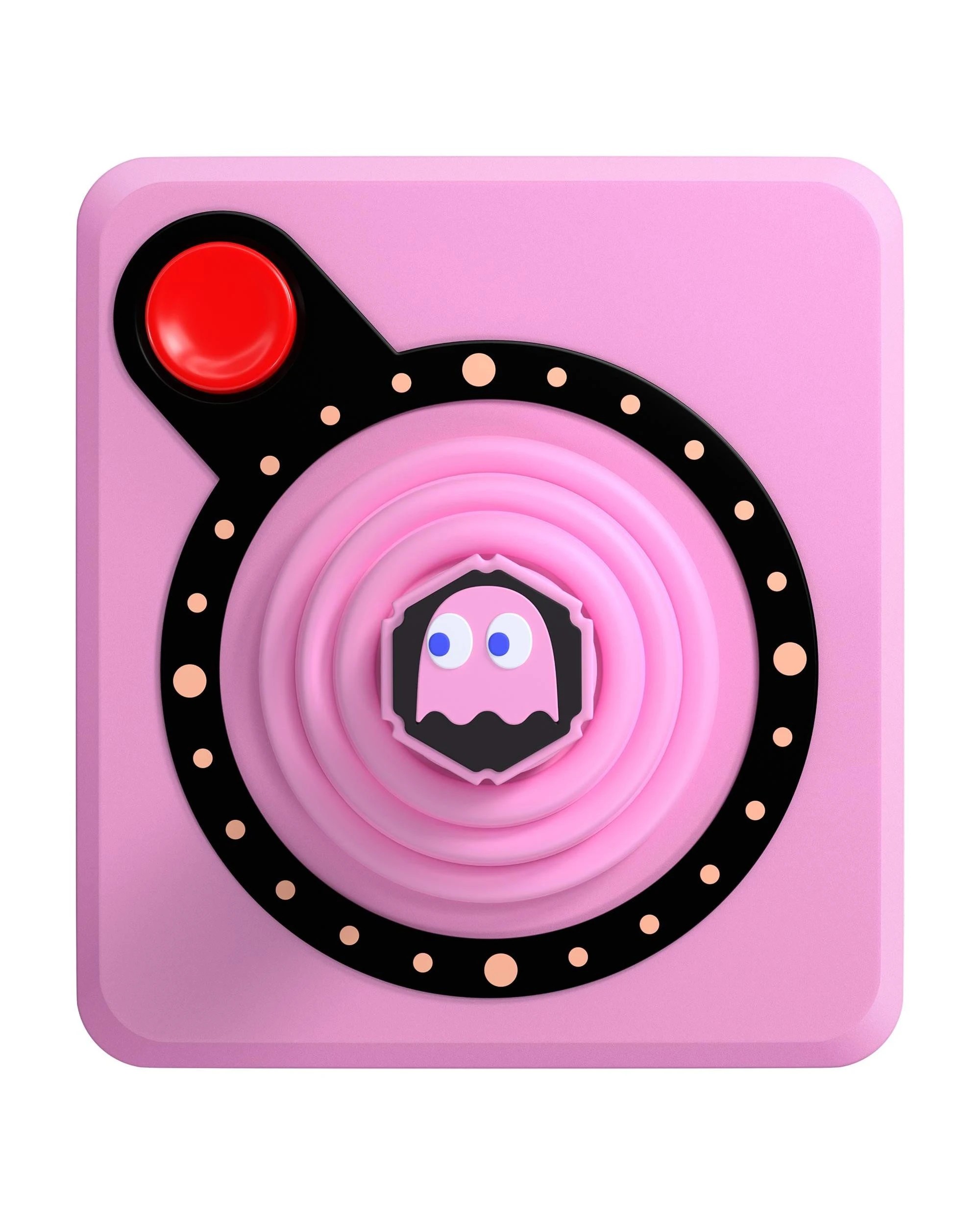 2 Atari Pac-Man CX-40+ Wireless Joystick - Pink, 2 of 3