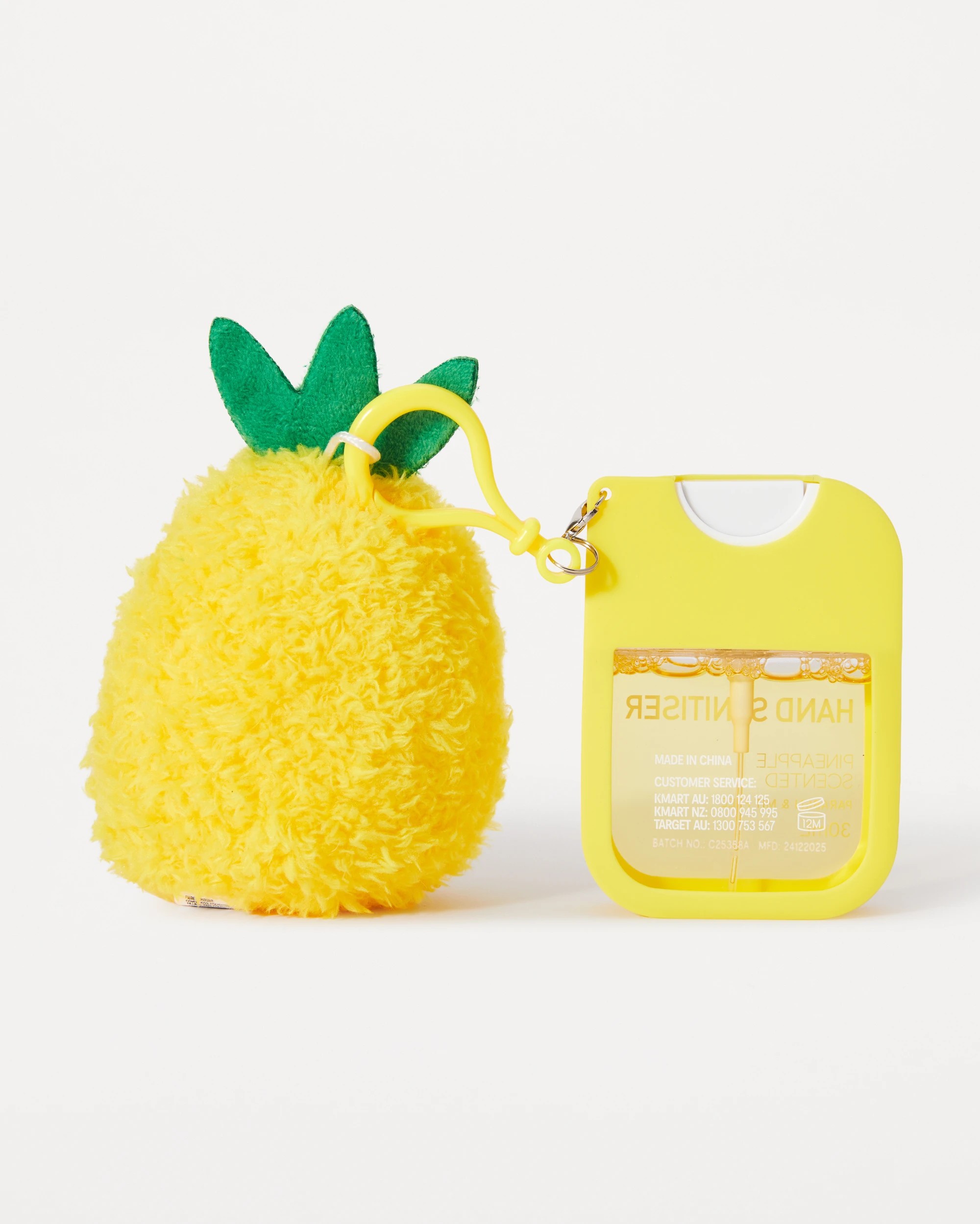 3 OXX Bodycare Hand Sanitiser with Decoration 30ml - Pineapple Scented, 3 of 7