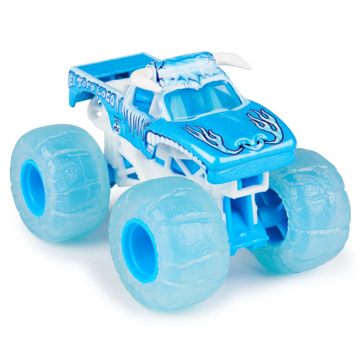 4 2 Pack Monster Jam 1:64 Scale True Metal Fire and Ice Trucks - Assorted, 4 of 7