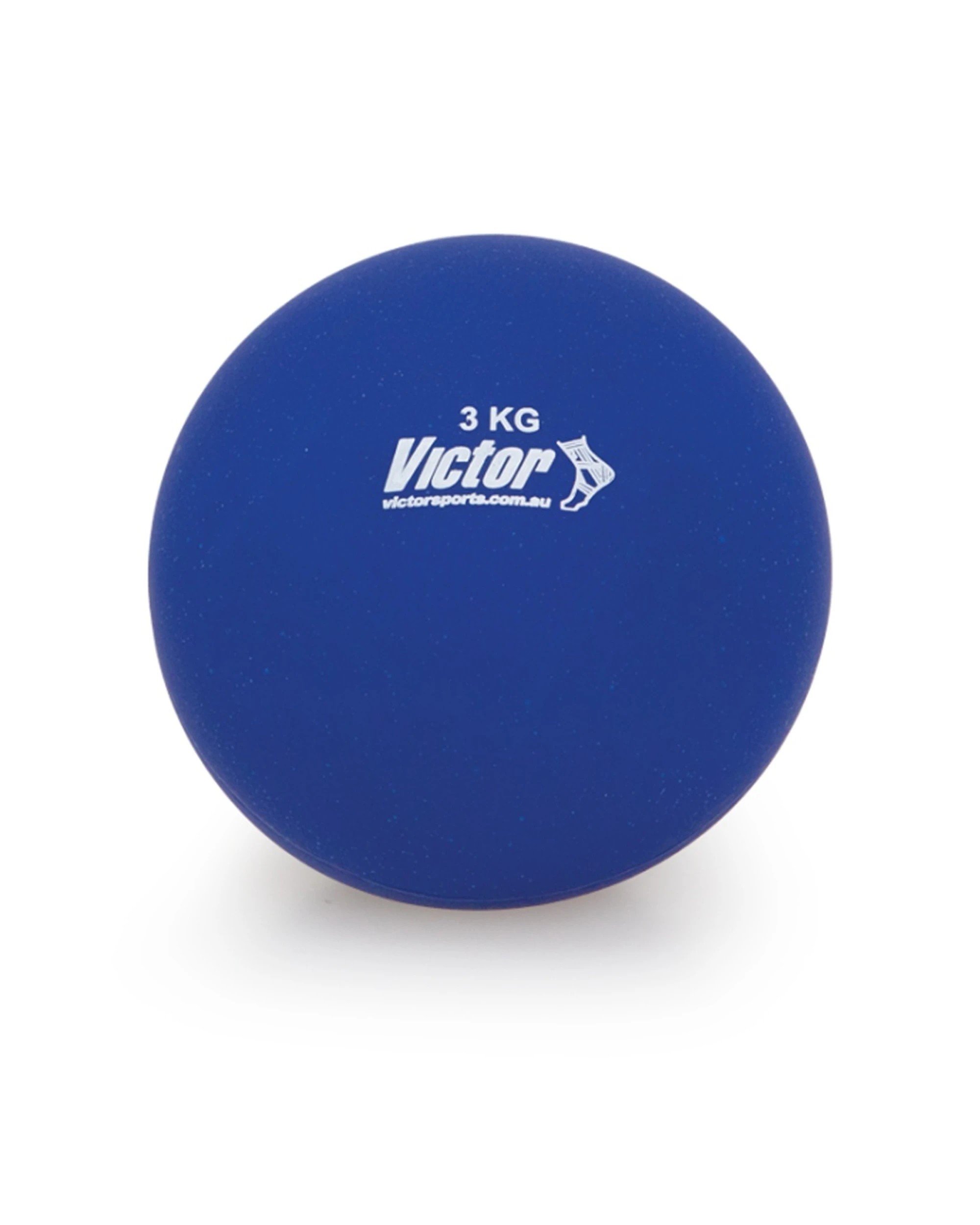 1 Victor Sports Indoor Shot Put PVC Shell Non Bounce Training Tool 3kg - Blue, 1 of 1