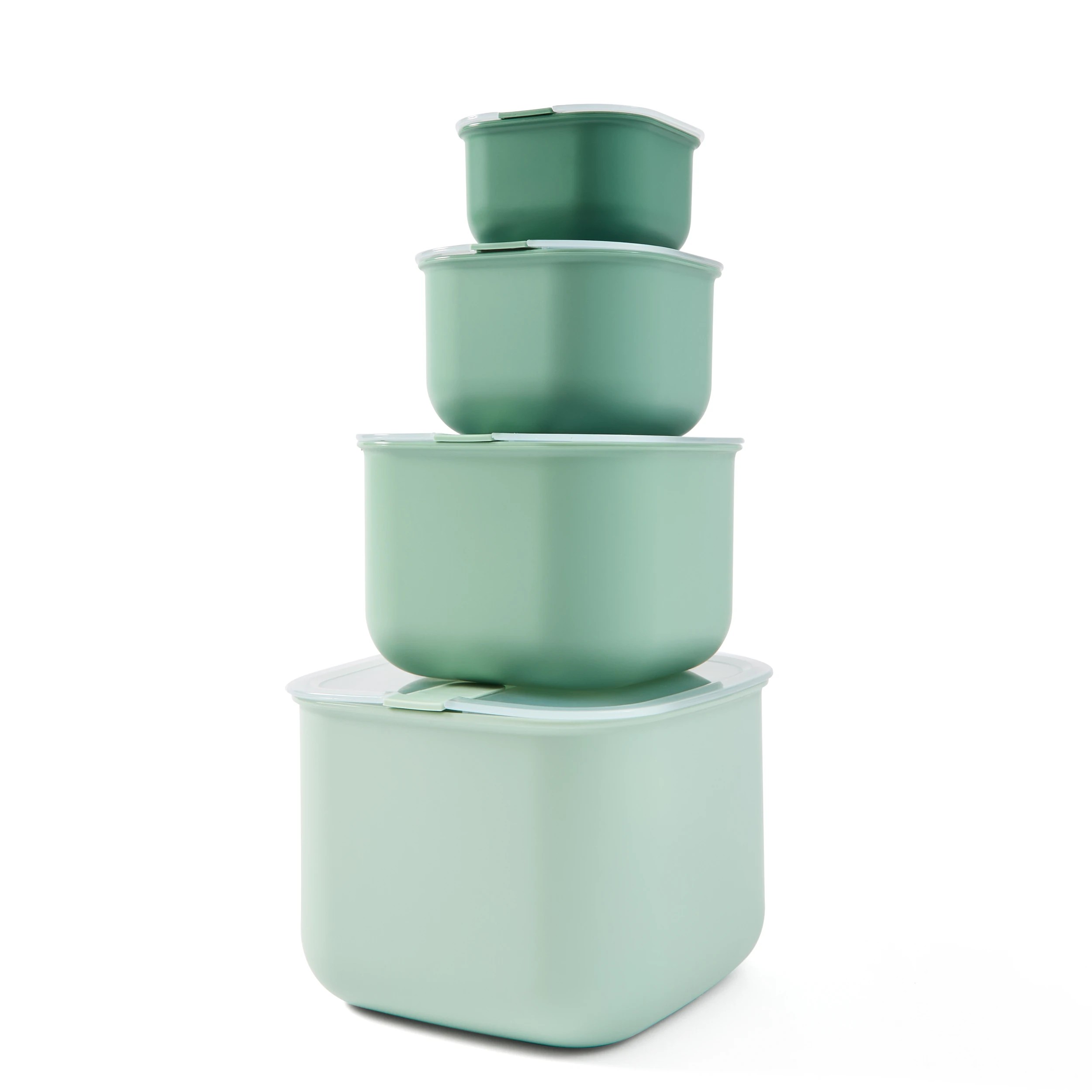 2 4 Piece Square Food Containers, 2 of 10
