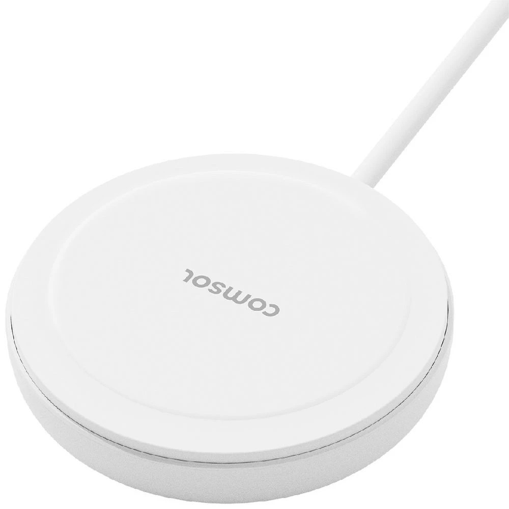 1 Comsol Qi2 Magnetic Charging Pad White, 1 of 6