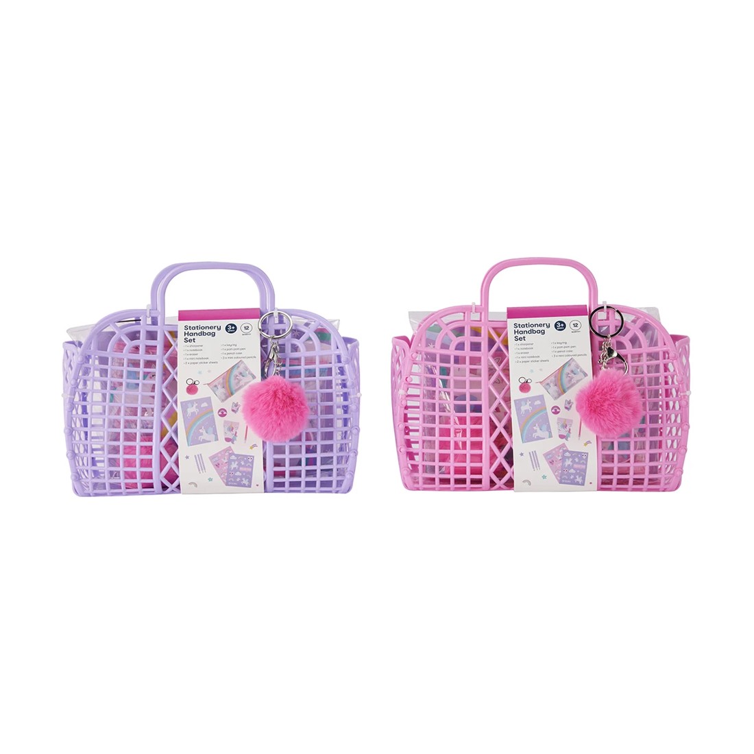 1 12 Piece Stationery Handbag Set - Unicorn, Assorted, 1 of 10