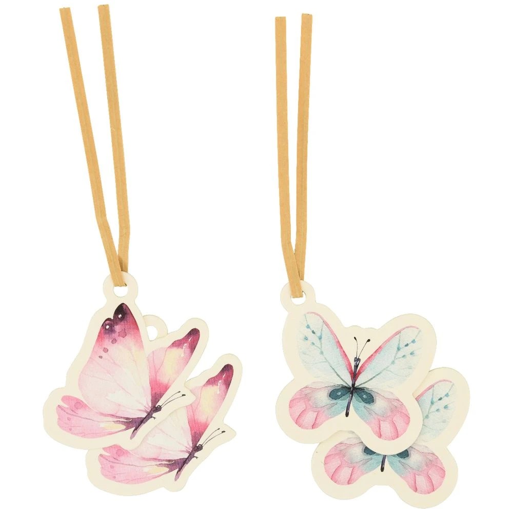 2 Otto FSC Gift Tags Butterflies 4 Pack, 2 of 2
