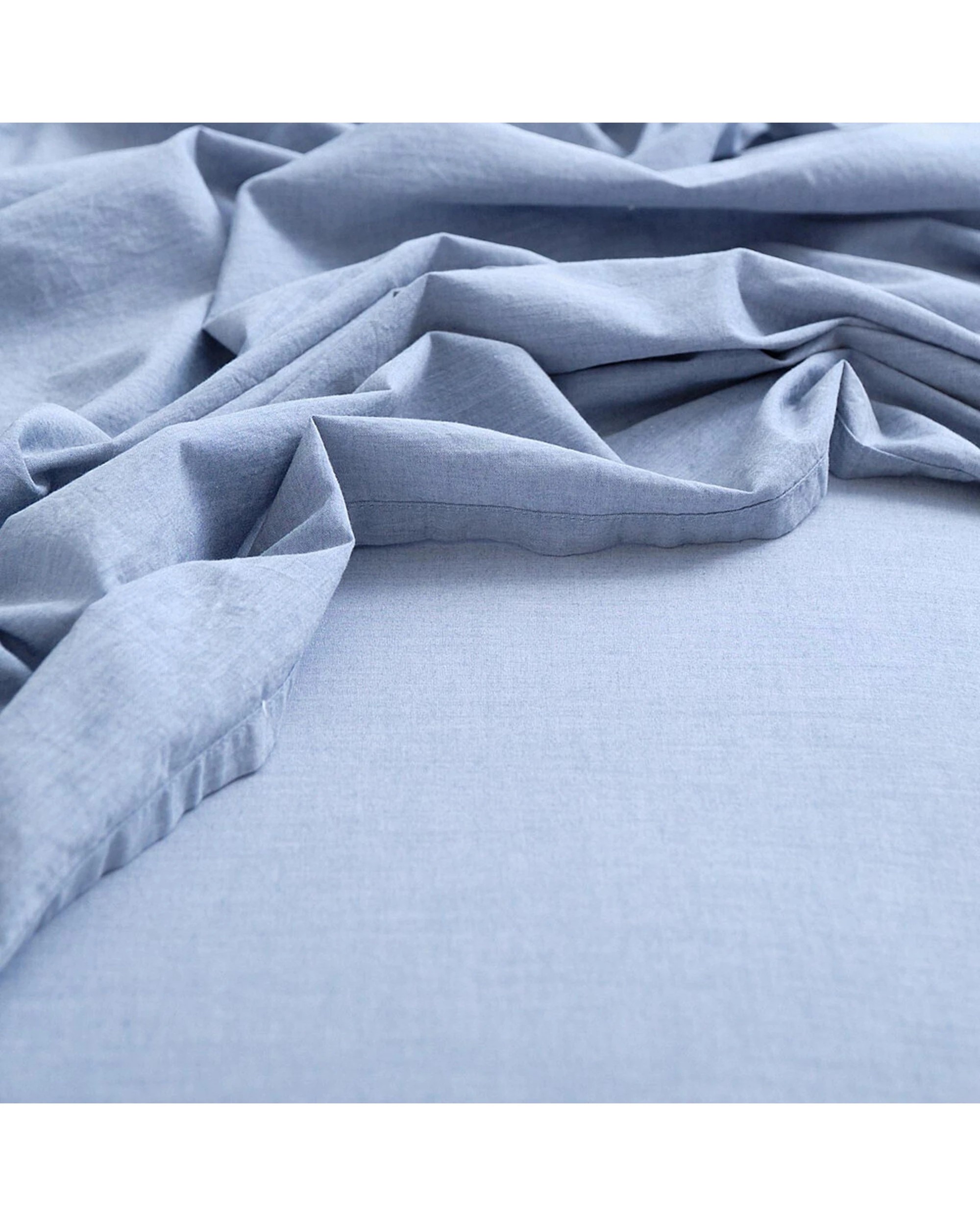 2 Canningvale Vintage Single Quilt Cover Set 100 Percent Cotton Smokey - Grey, 2 of 3